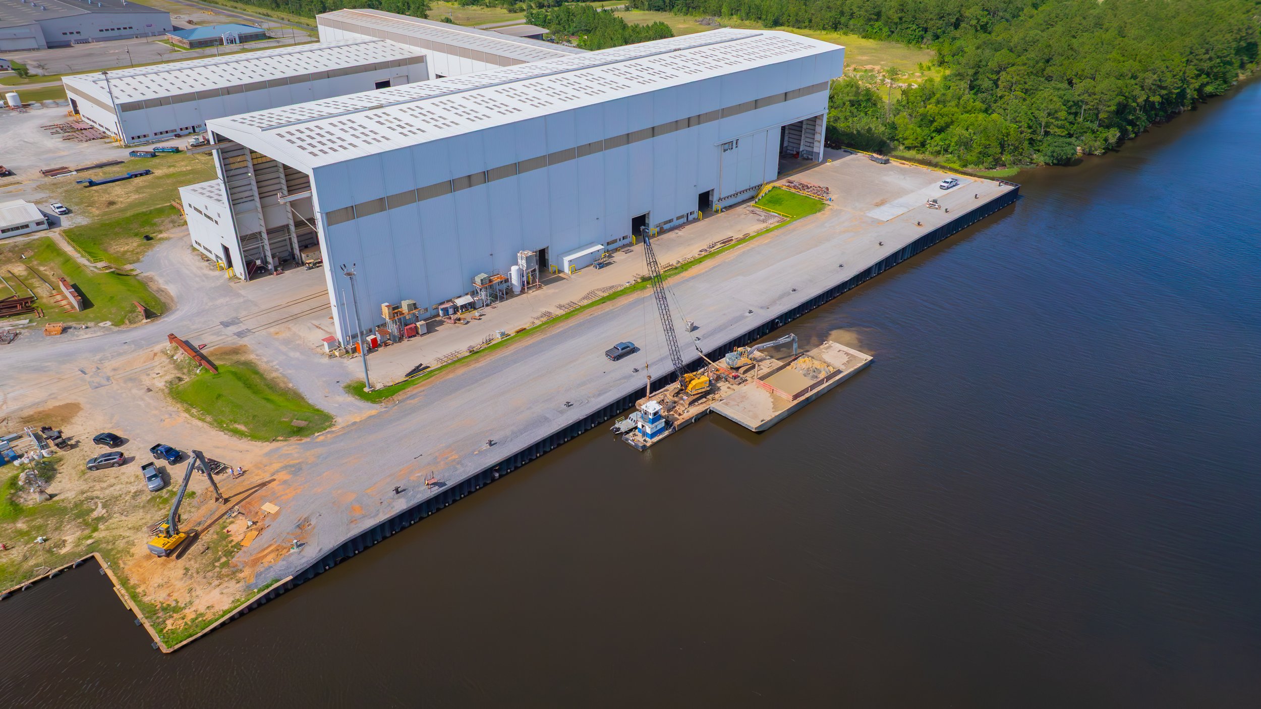 Bulkhead Project Complete at Gulf Ship, L.L.C.