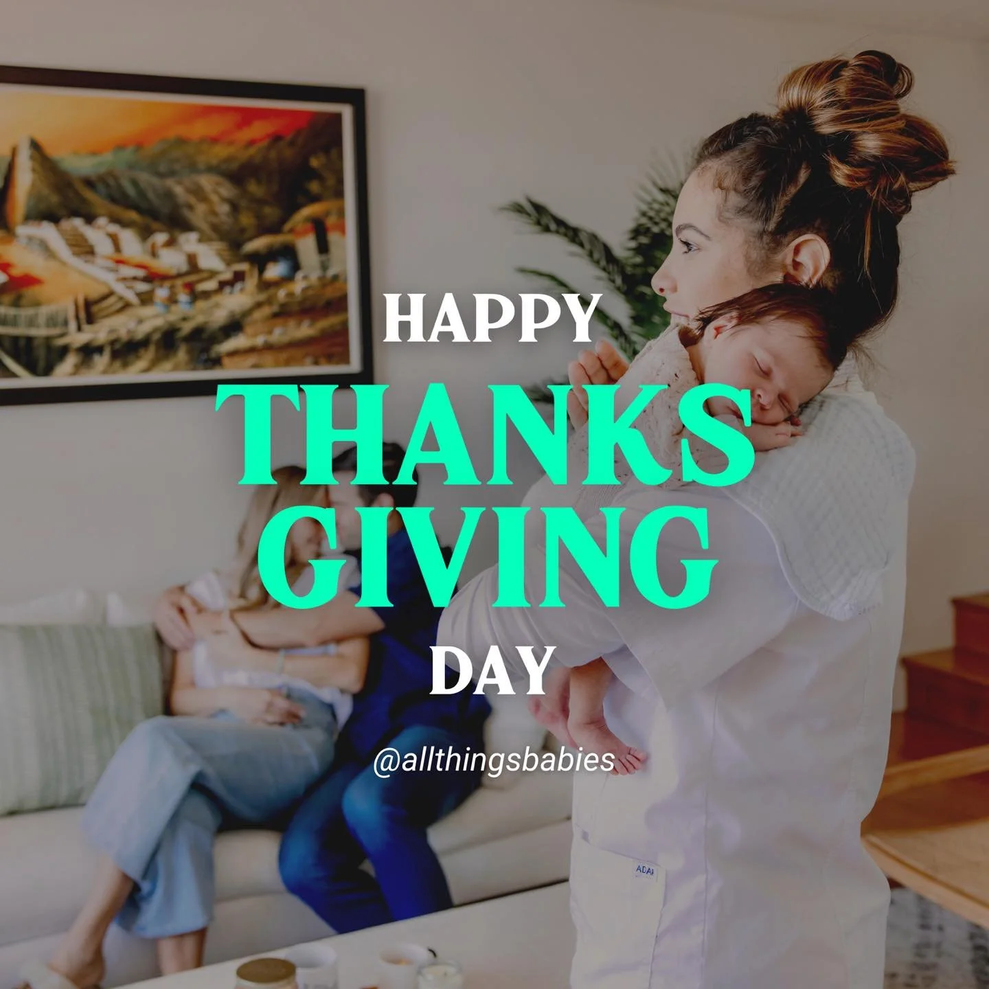 This Thanksgiving, we&rsquo;re reminded there is always something to be grateful for and someone to thank. 🧡
To every family who has invited us to walk beside them through birth and new beginnings, thank you! Your trust and your stories continue to 