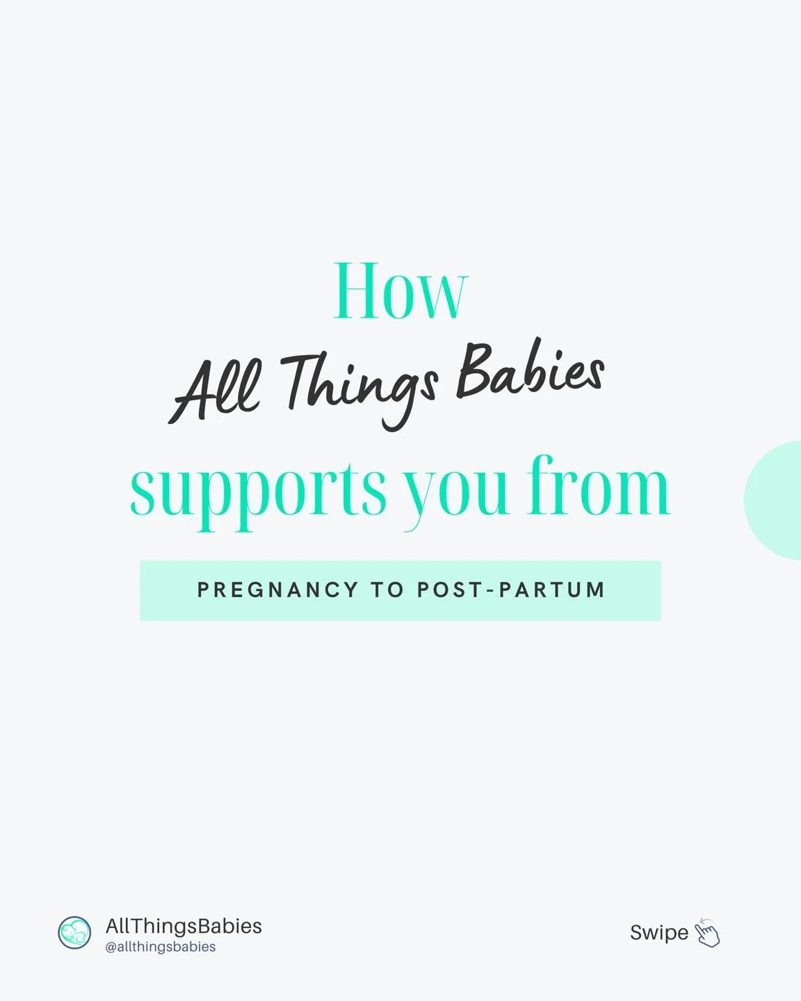 Pregnancy is just the beginning.
Birth is just one day.
Postpartum is a whole season and you don&rsquo;t have to go through it alone 💚

ATB supports you from pregnancy to postpartum, every step of the way. ✨ 

Whether you&rsquo;re expecting or plann