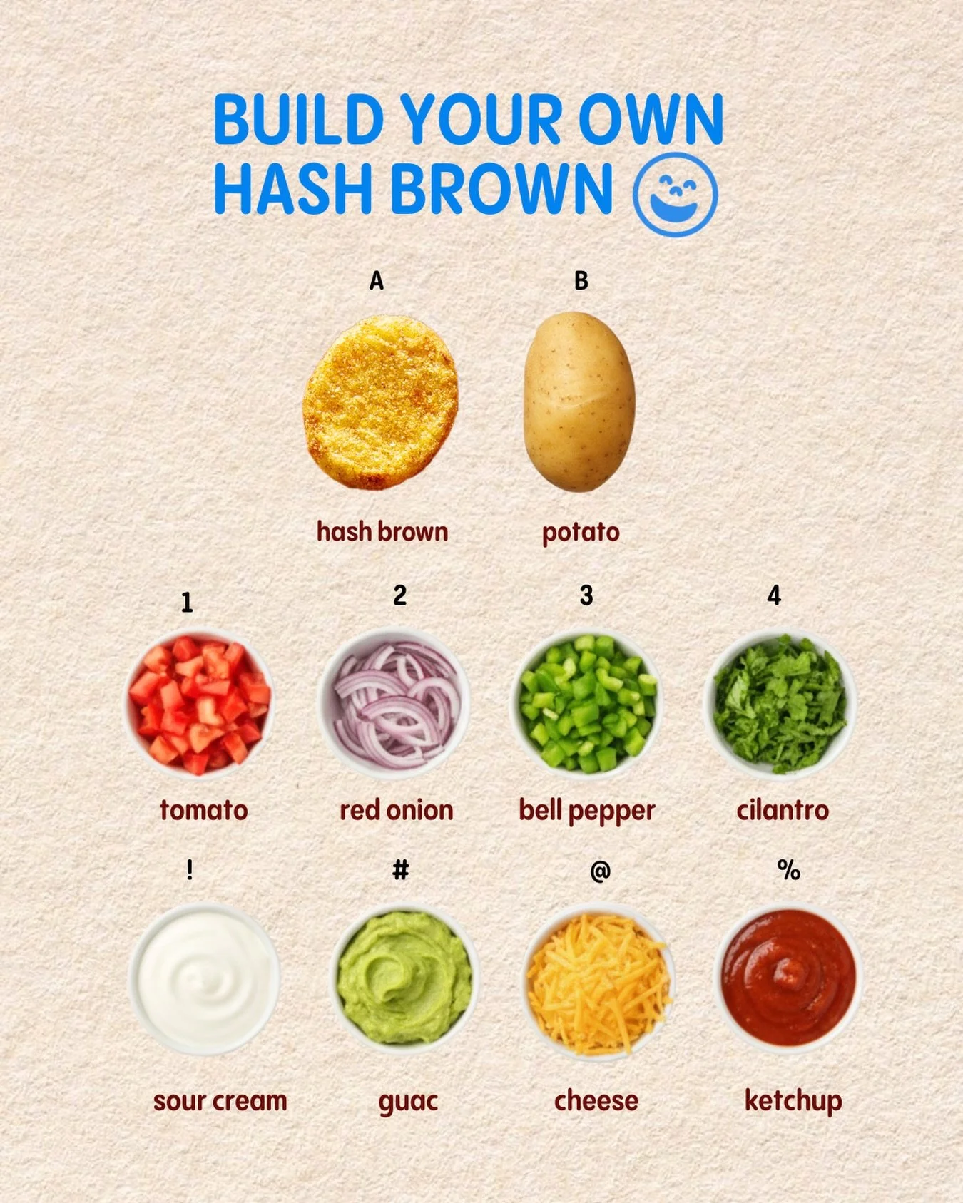 If you&rsquo;re starting with B. and not our cauliflower hash browns&hellip;I just wanna talk 👀

#buildahashbrown #hashbrown #cauliflowerhashbrown #whichone #hashbrowns