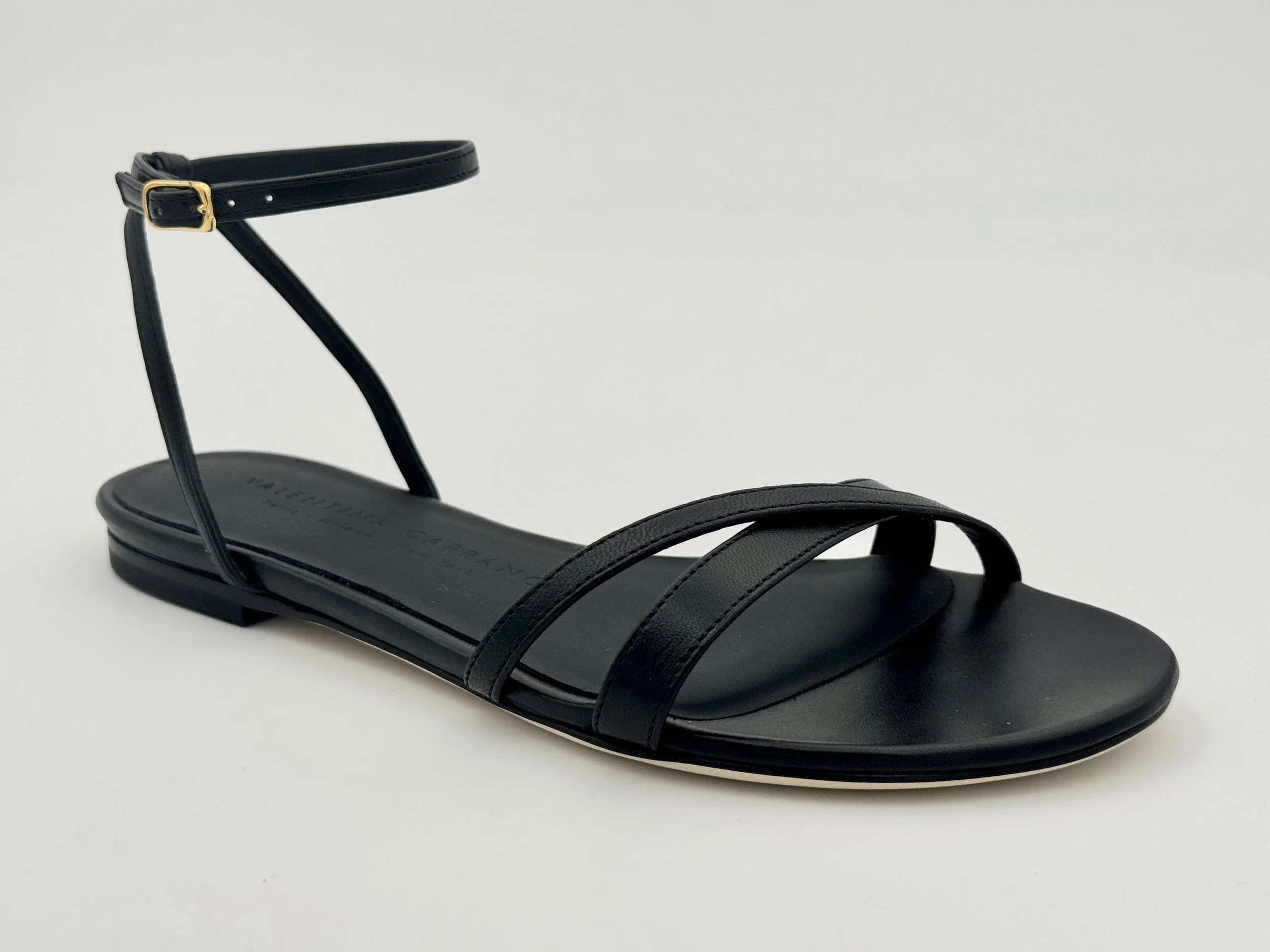 Minimal Leather Flat Sandal