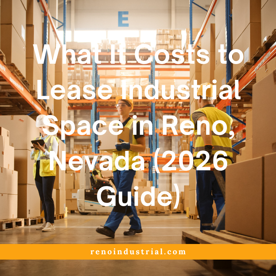 What It Costs to Lease Industrial Space in Reno NV (2026 Guide)