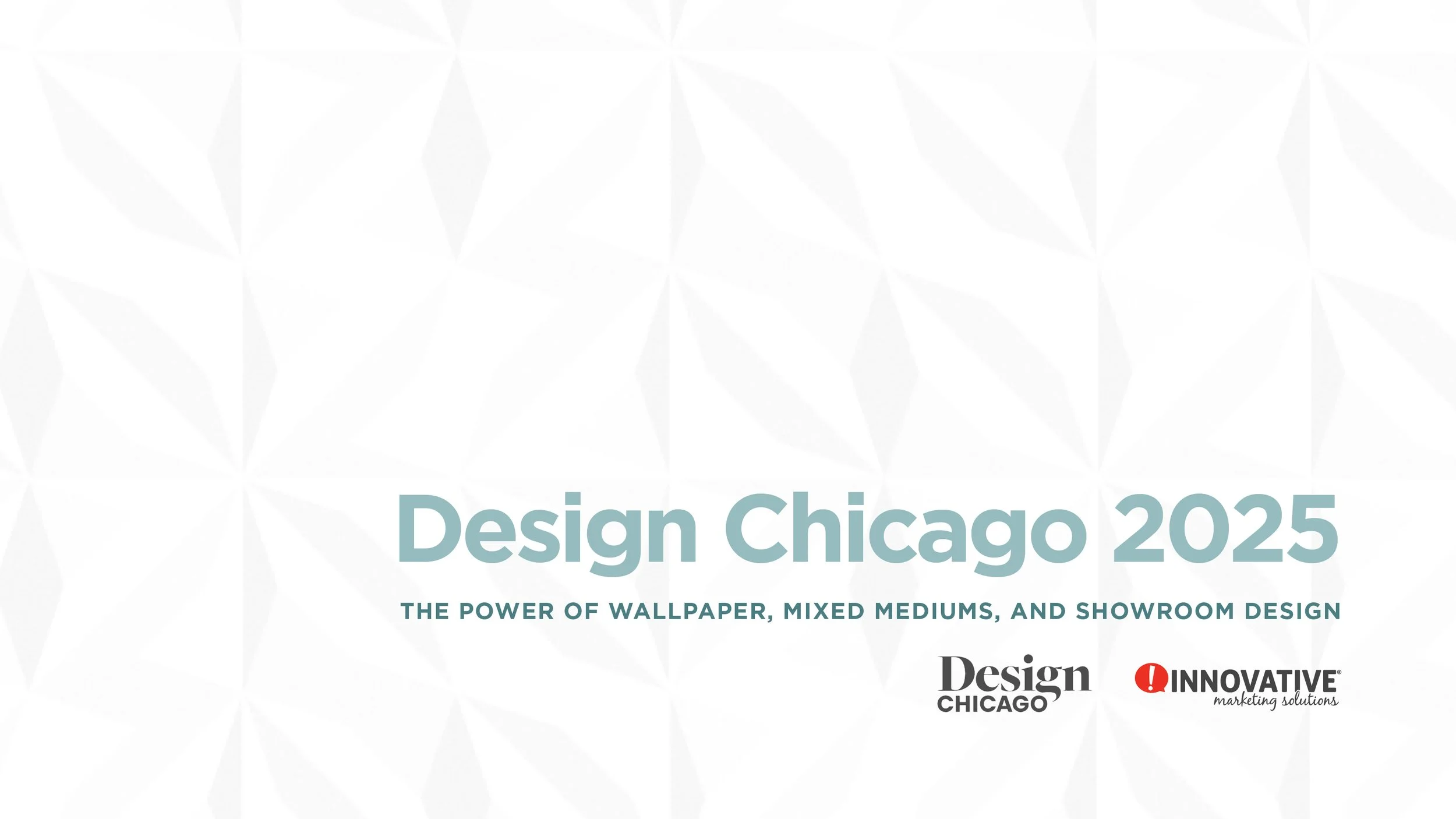 Design Chicago 2025: The Power of Wallpaper, Mixed Mediums, and Showroom Design