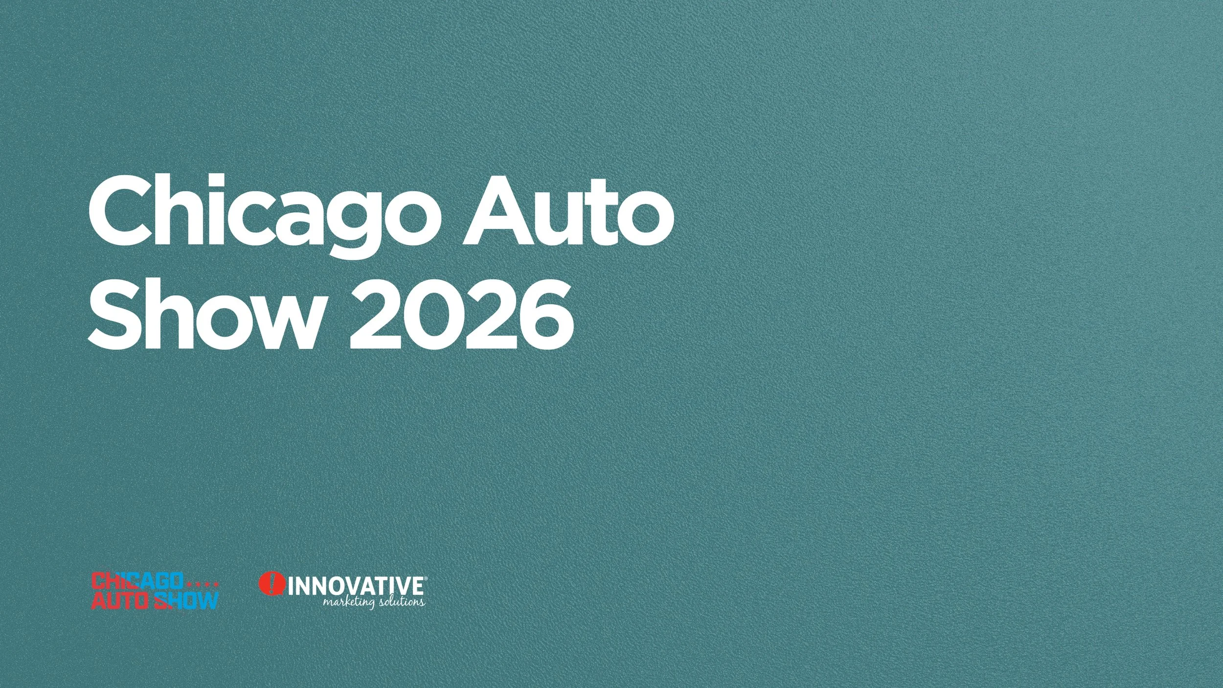Chicago Auto Show 2026