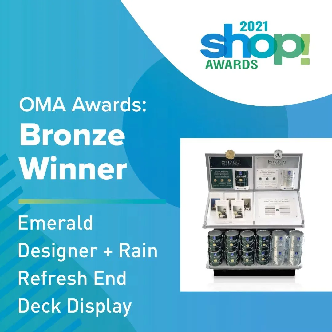 INNOVATIVE WINS BRONZE OMA FOR SHERWIN-WILLIAMS EMERALD END DECK!