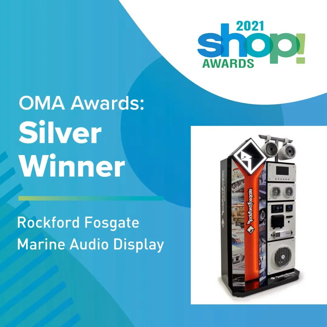 INNOVATIVE WINS SILVER OMA FOR ROCKFORD FOSGATE!