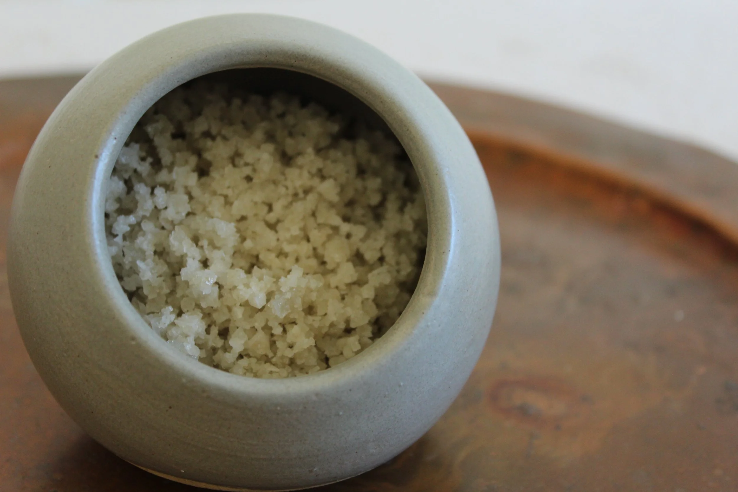 Salt Cellar: Blue Oyster Mushroom