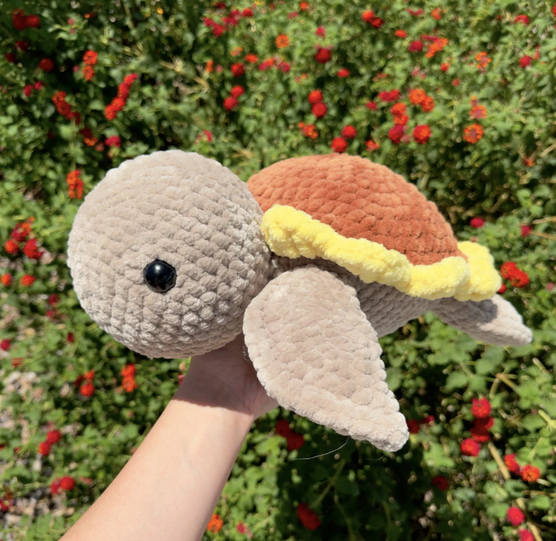 Jumbo Sunflower Sea Turtle
