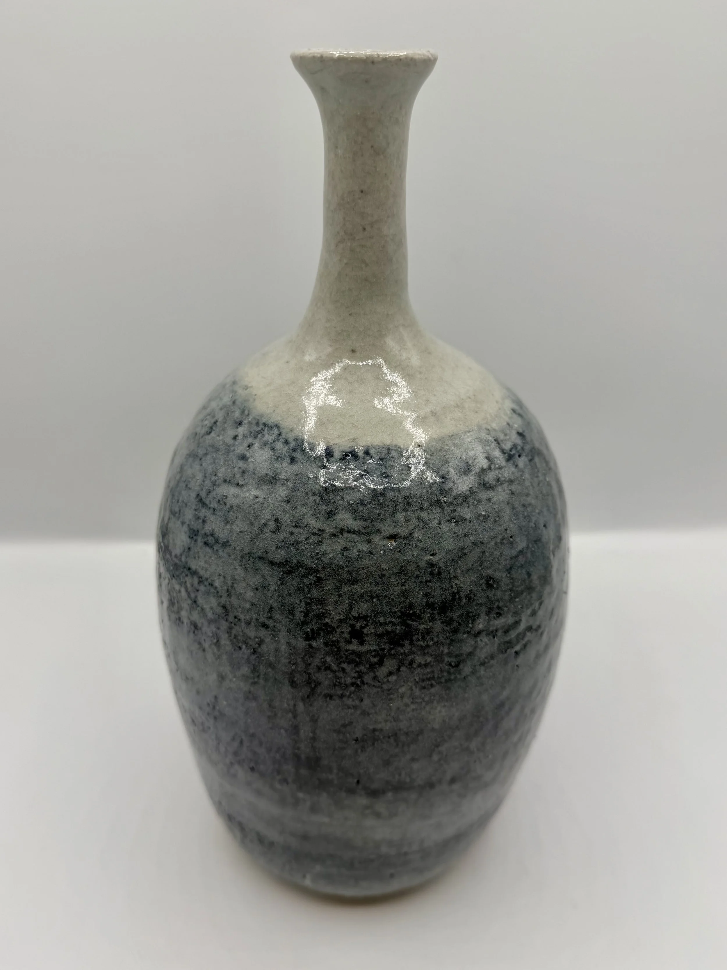 Narrow Neck Ceramic Bubble Vase