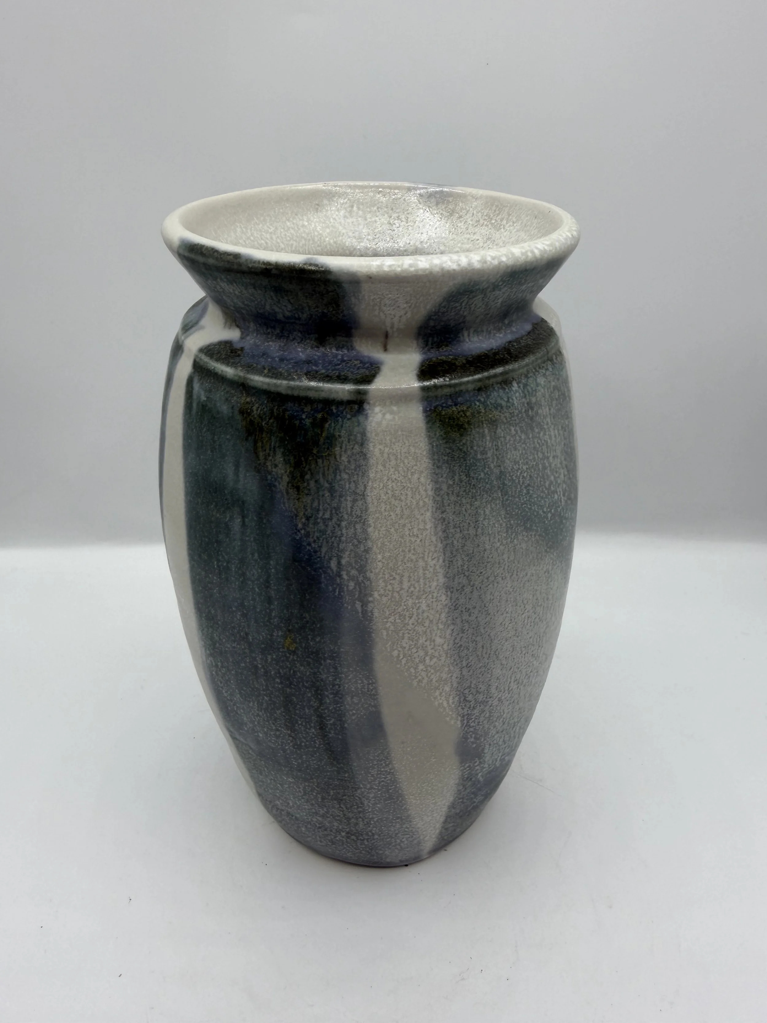 Modern Graphic Line Ceramic Vase