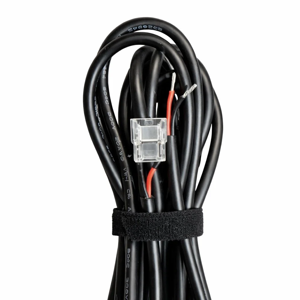 COB / SMD 10mm White LED Connector Cable