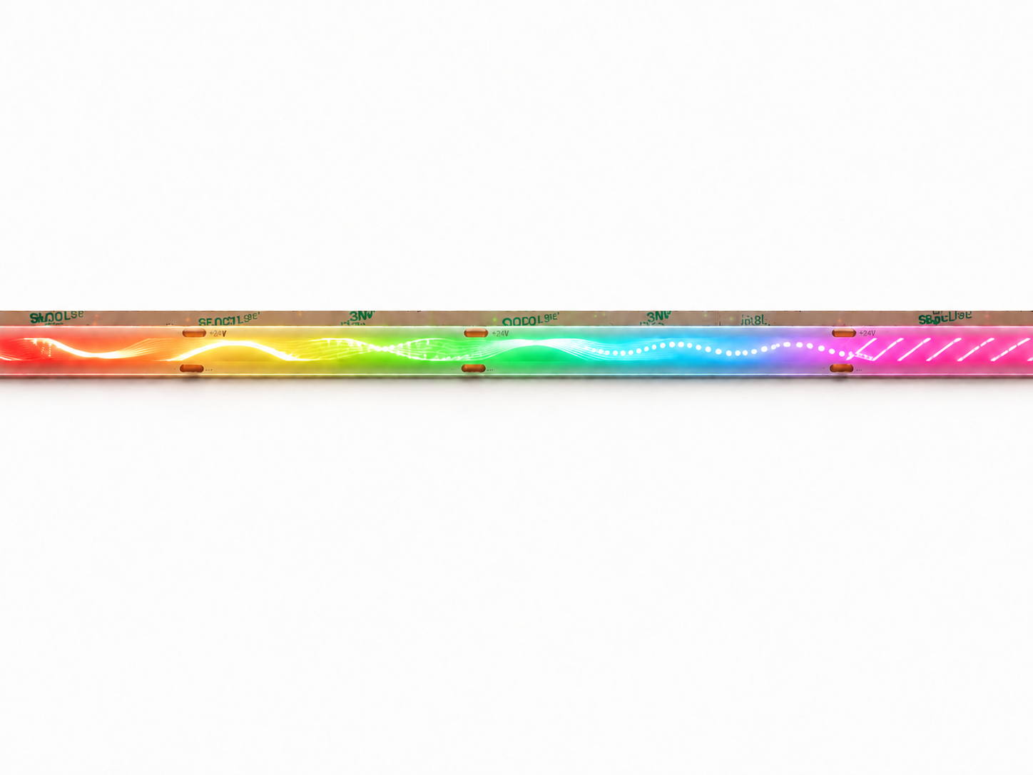 10mm Digital / Addressable RGBW 3000K LED Strip (COB)