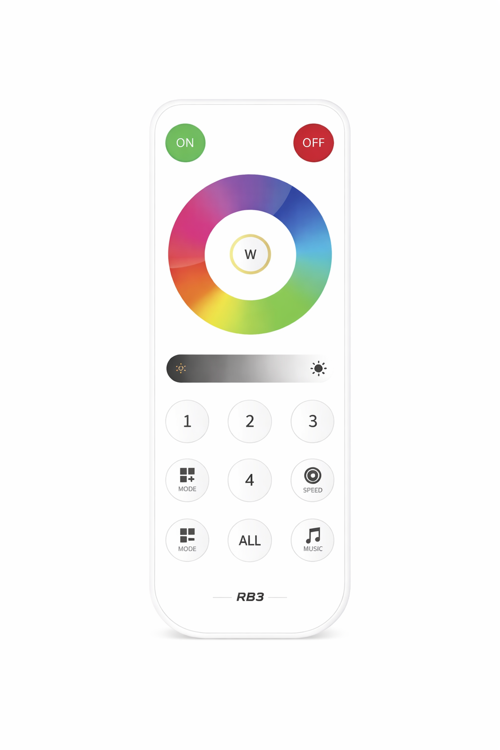 RC3 RGBW Remote