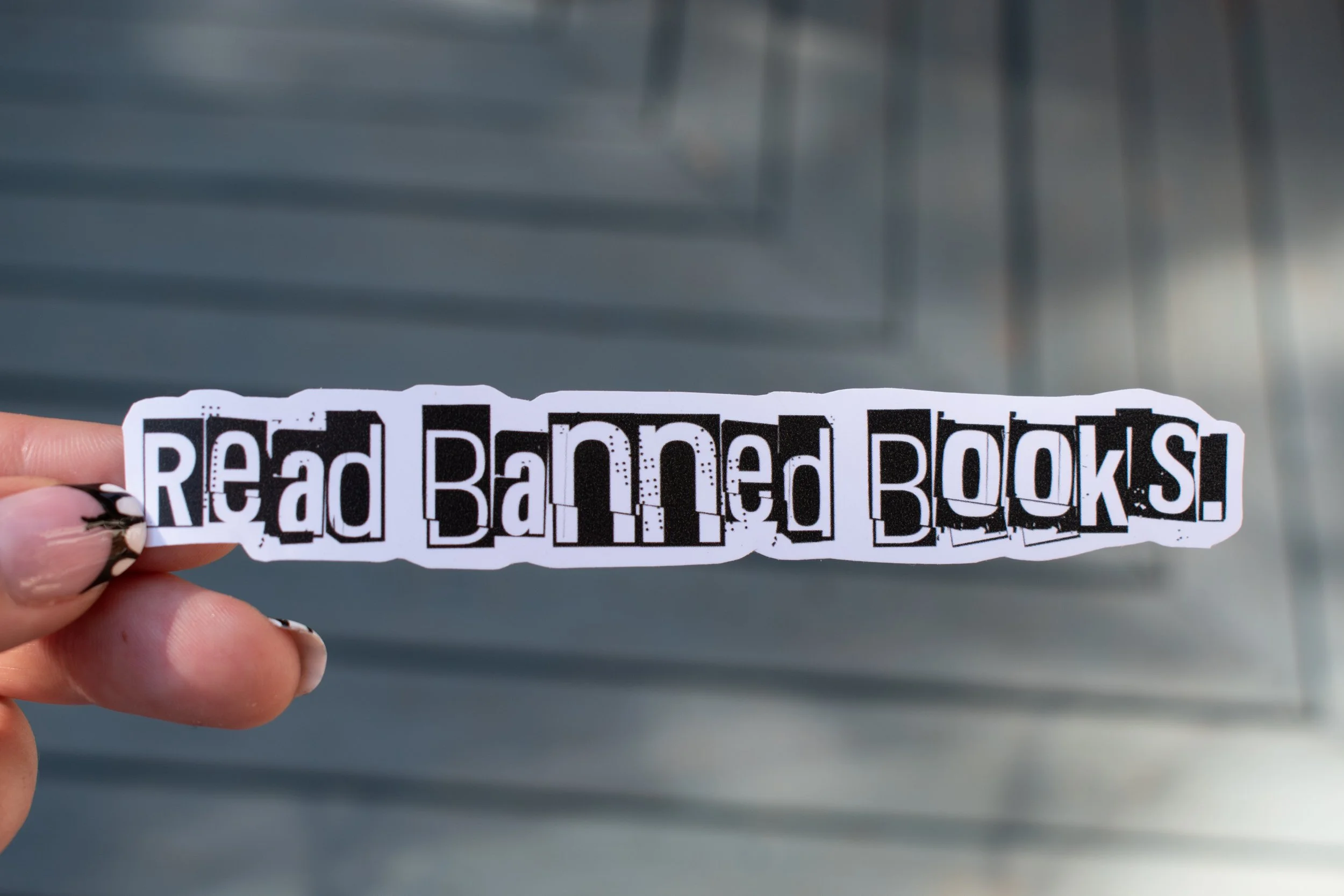 Read Banned Books Sticker