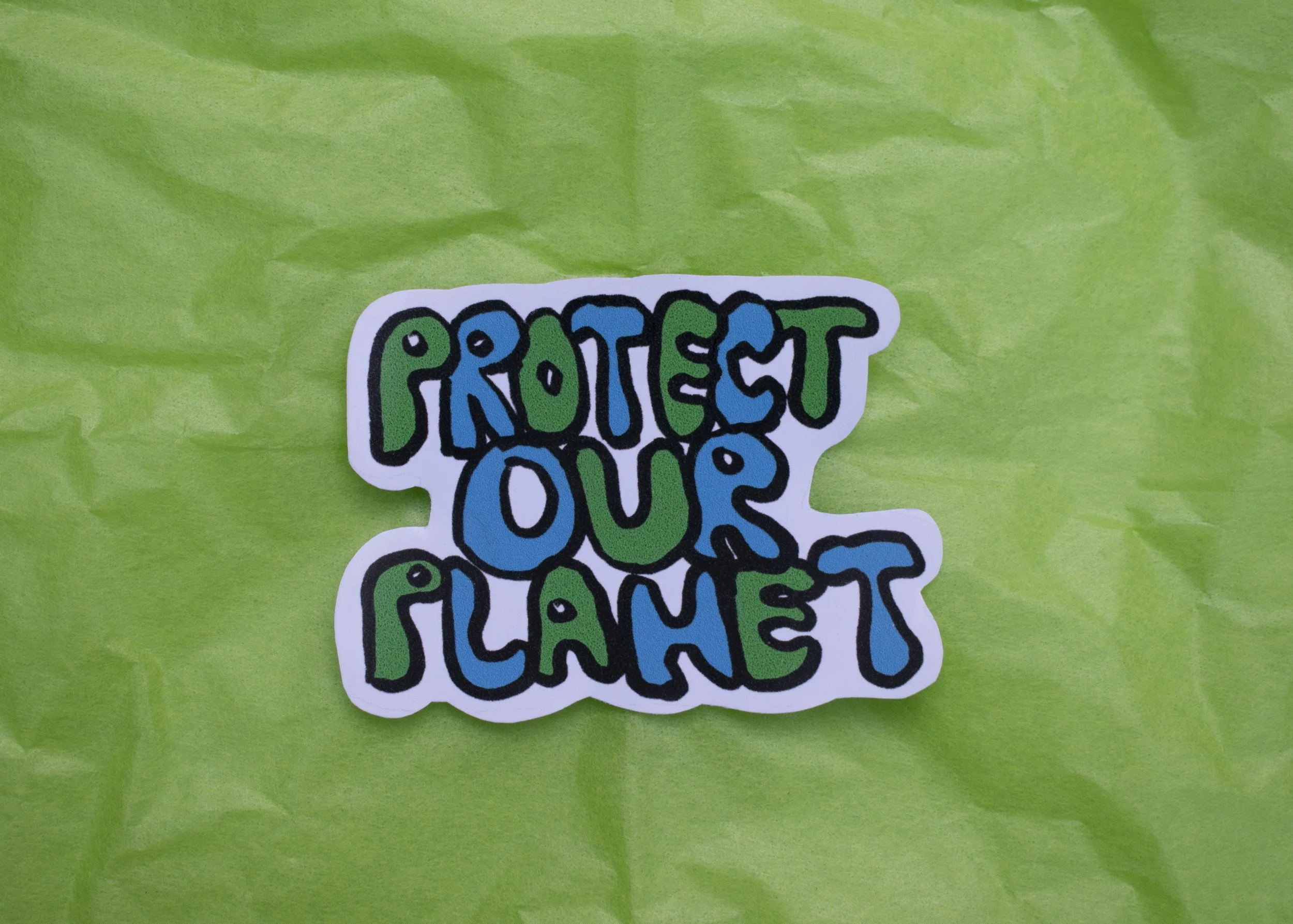 Protect Our Planet Sticker
