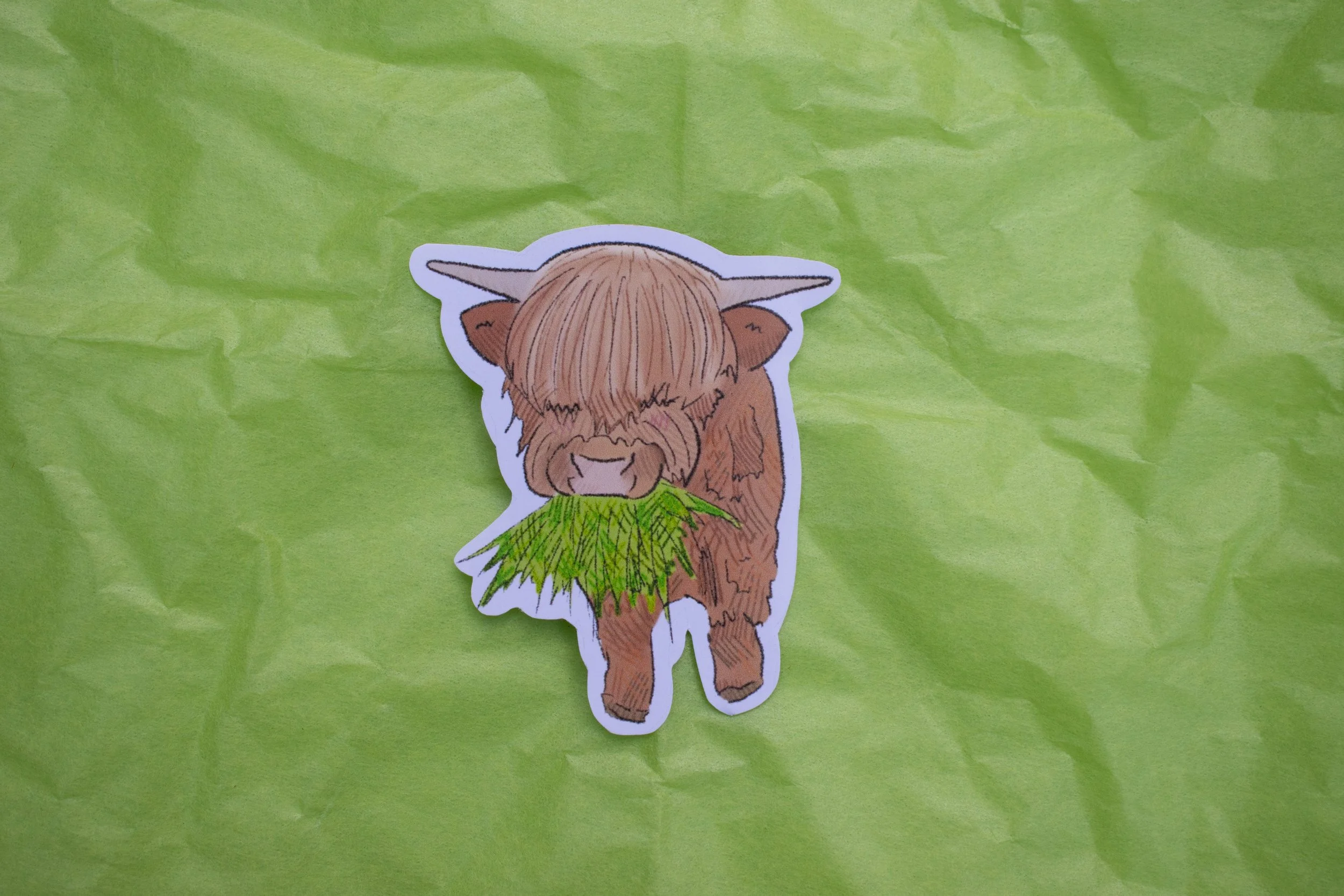 Baby Cow Sticker