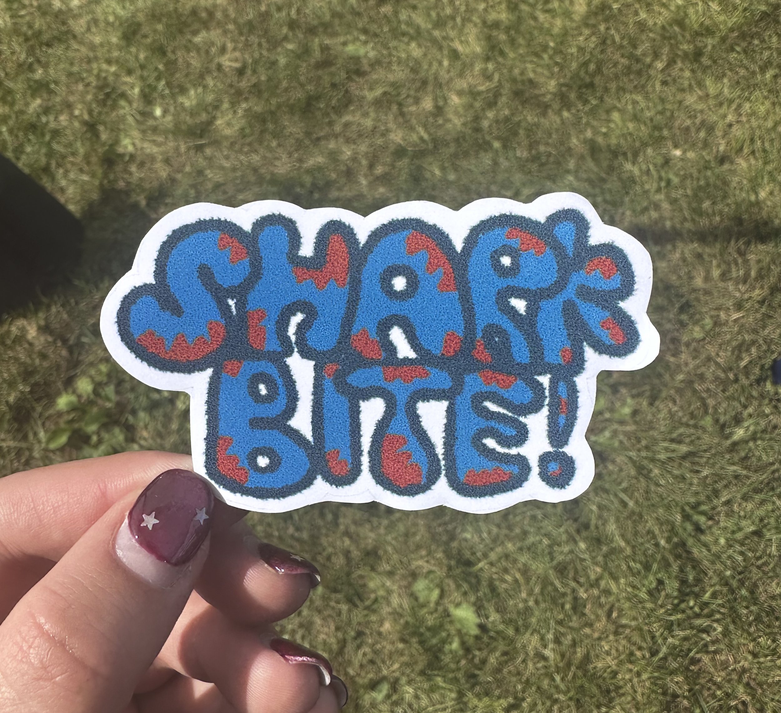 Shark Bite! Sticker