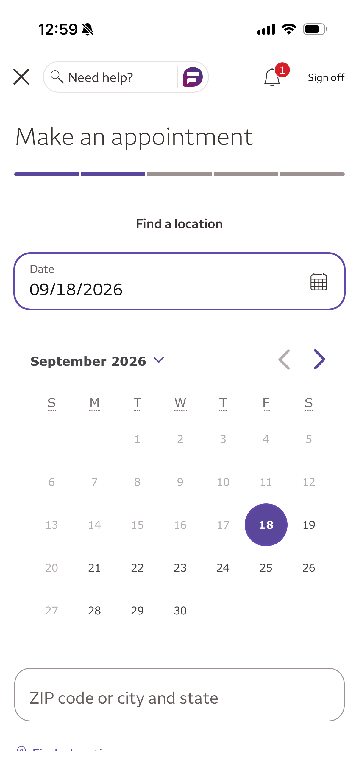 Component Design: Calendar