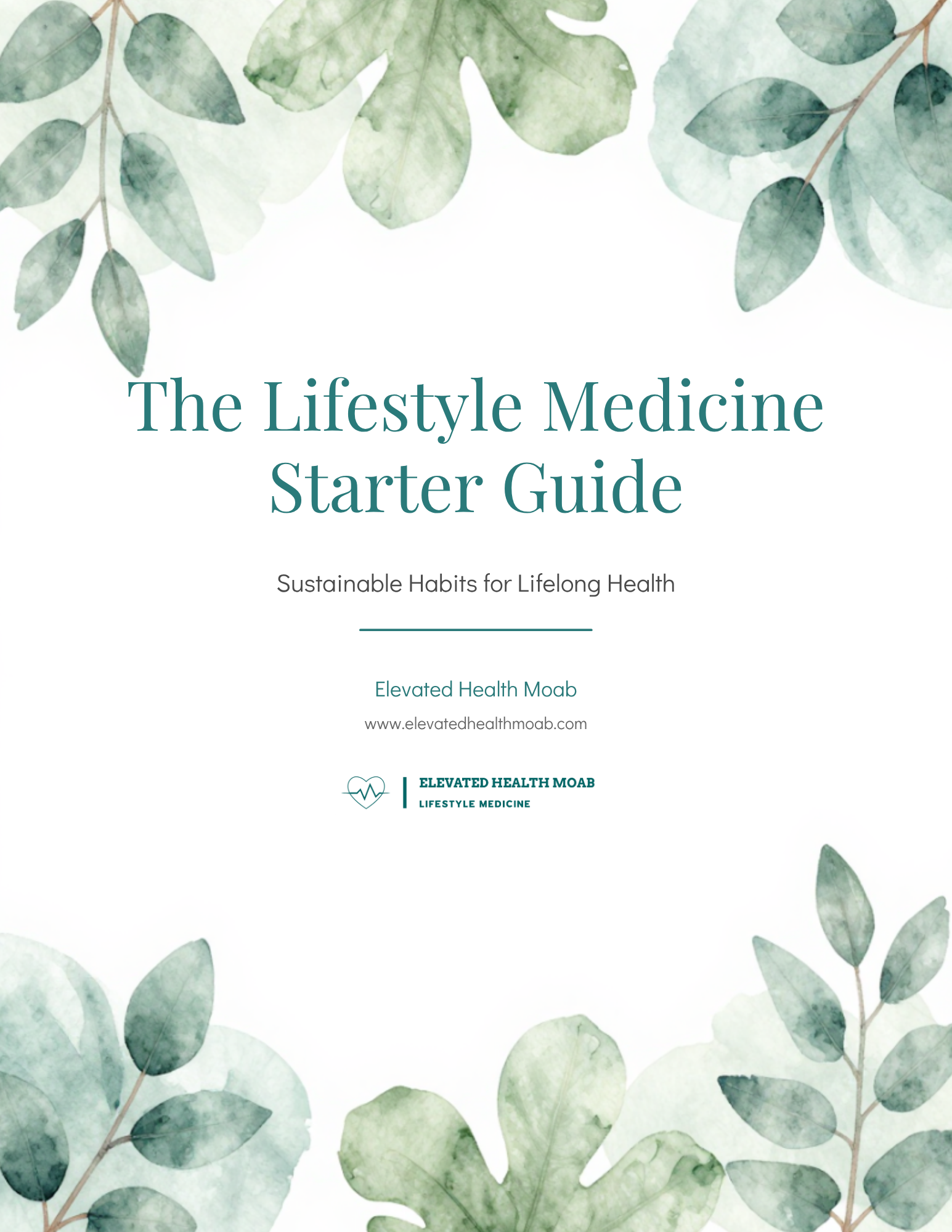 The Lifestyle Medicine Starter Guide