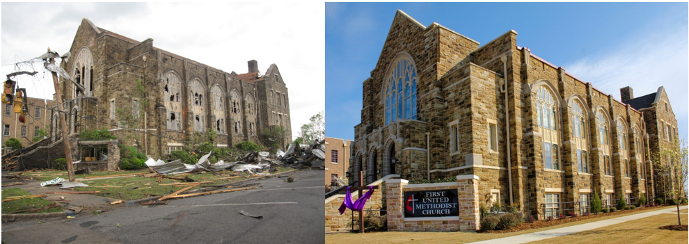 First United Methodist Before & After