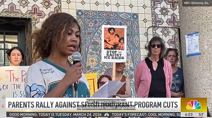 Parents rally against SFUSD's cuts to immigrant programs
