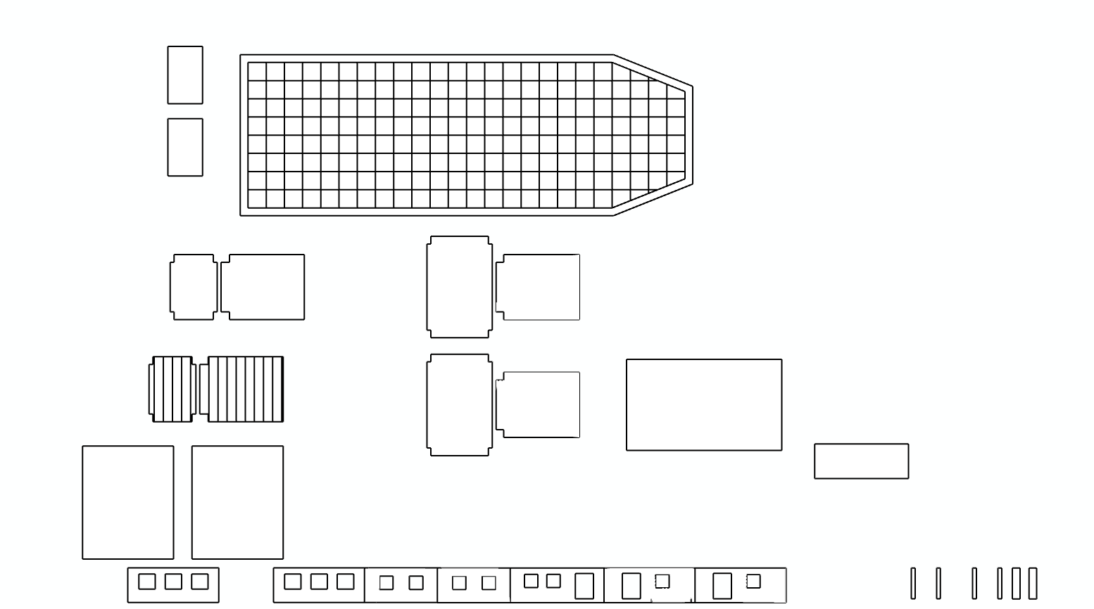 Laser Cut Files. The shapes were developed in 3d and then I extrapolated them into 2d assets.