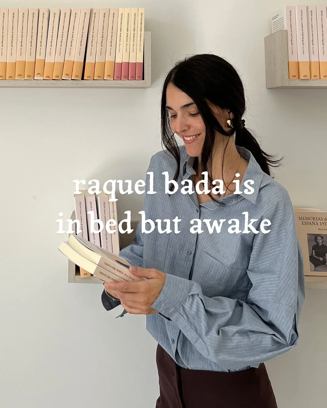 raquel bada (@raquelbada_) fund&oacute; una revista digital que a d&iacute;a de hoy se ha convertido en la editorial bamba (@bamba_editorial) que trae al presente escritoras del ayer. en su web, un fragmento de safo: las palabras que digo son inmorta