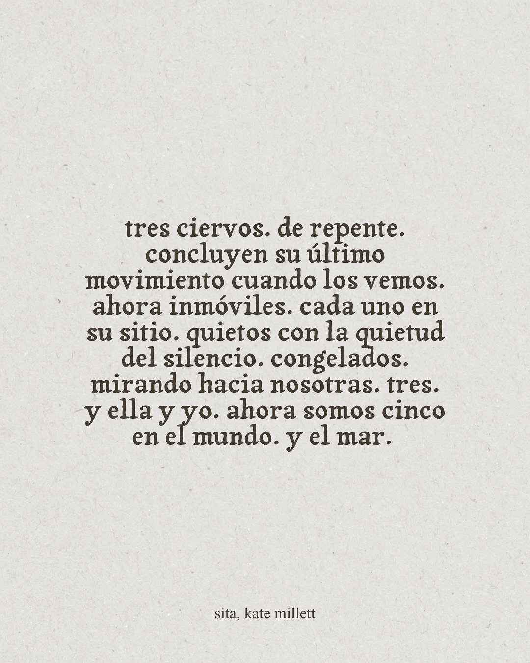un fragmento precioso de uno de mis libros favoritos. bello, honesto, desgarrador, nost&aacute;lgico &lt;3

#katemillett @alphadecay_editorial