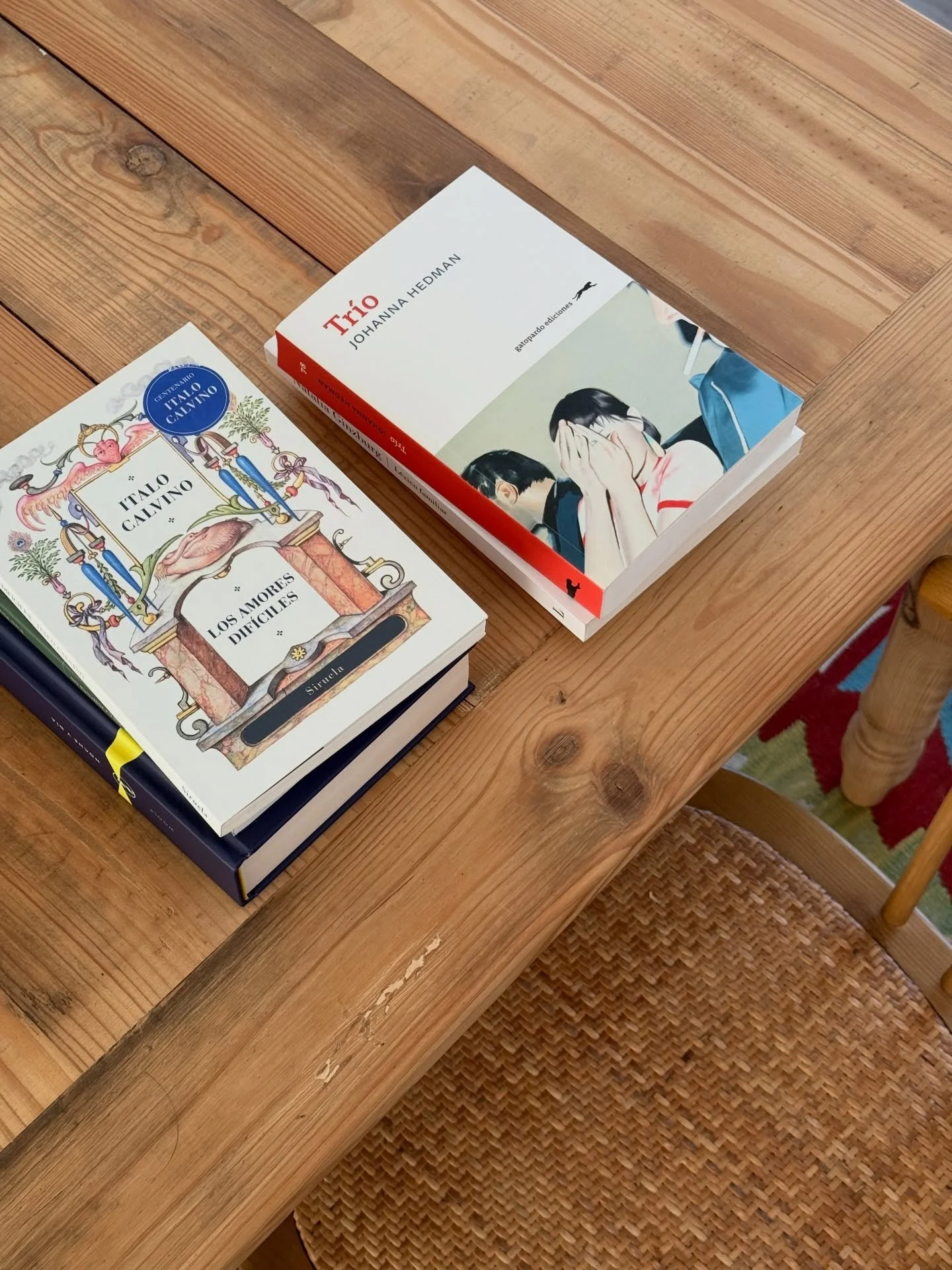 el equilibrio imposible, le&iacute;dos vs. por leer