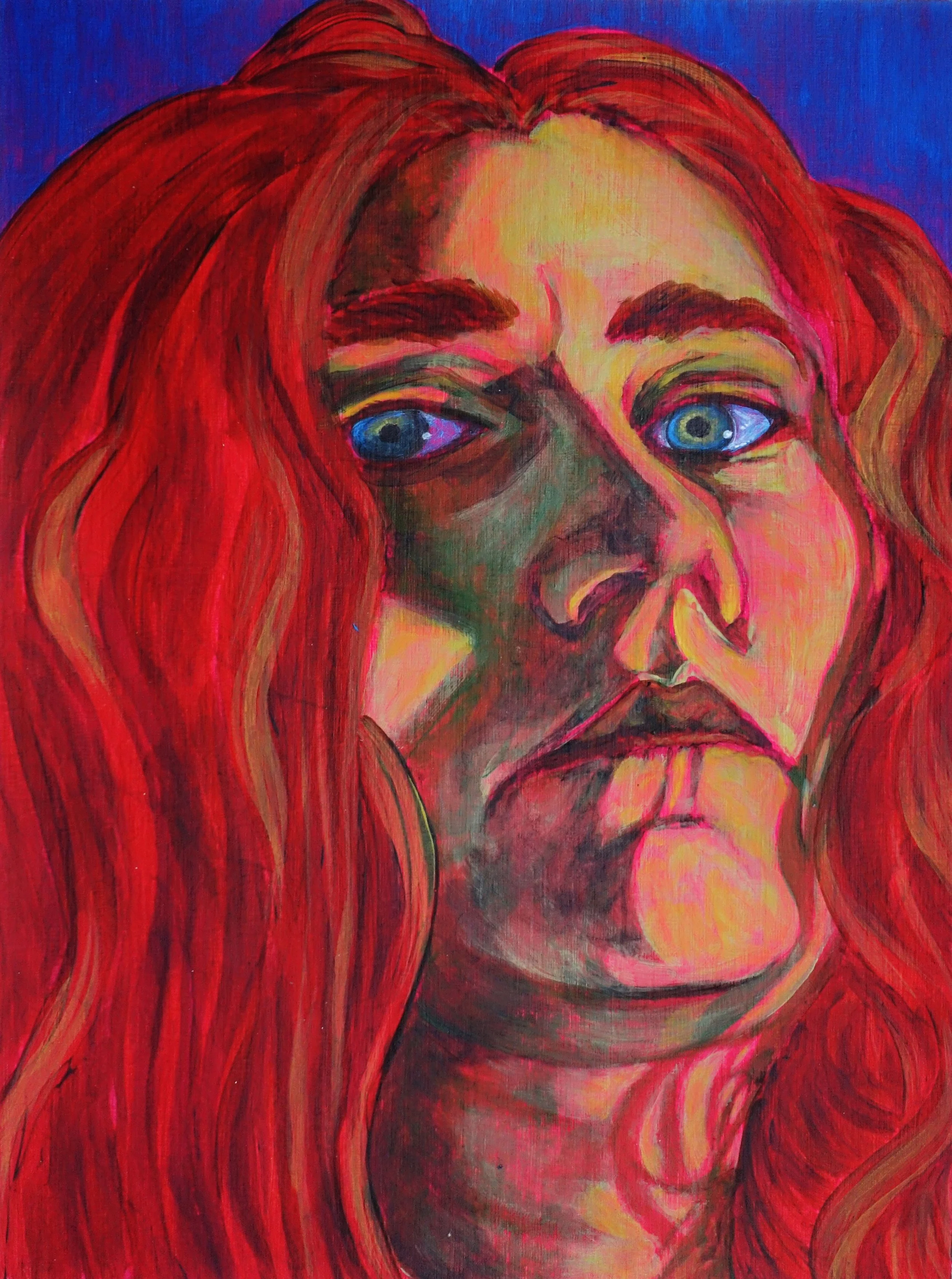 Self-Portrait - Acrylic, 2019