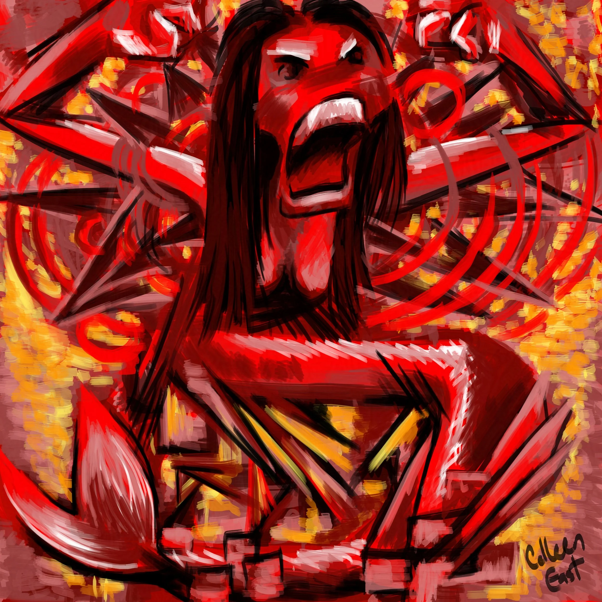 Fury - Photoshop, 2020