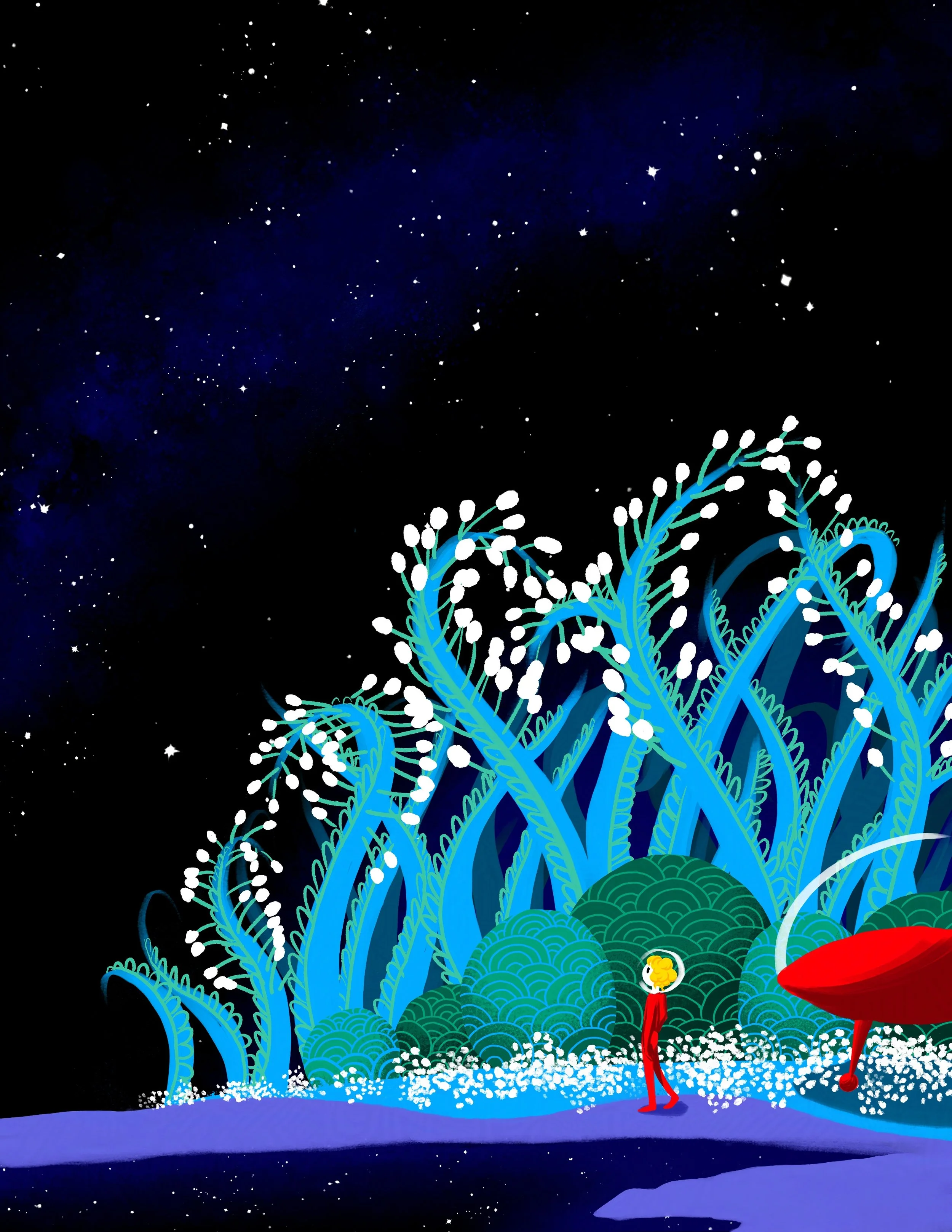 Little Red Jetpack - Photoshop, 2020