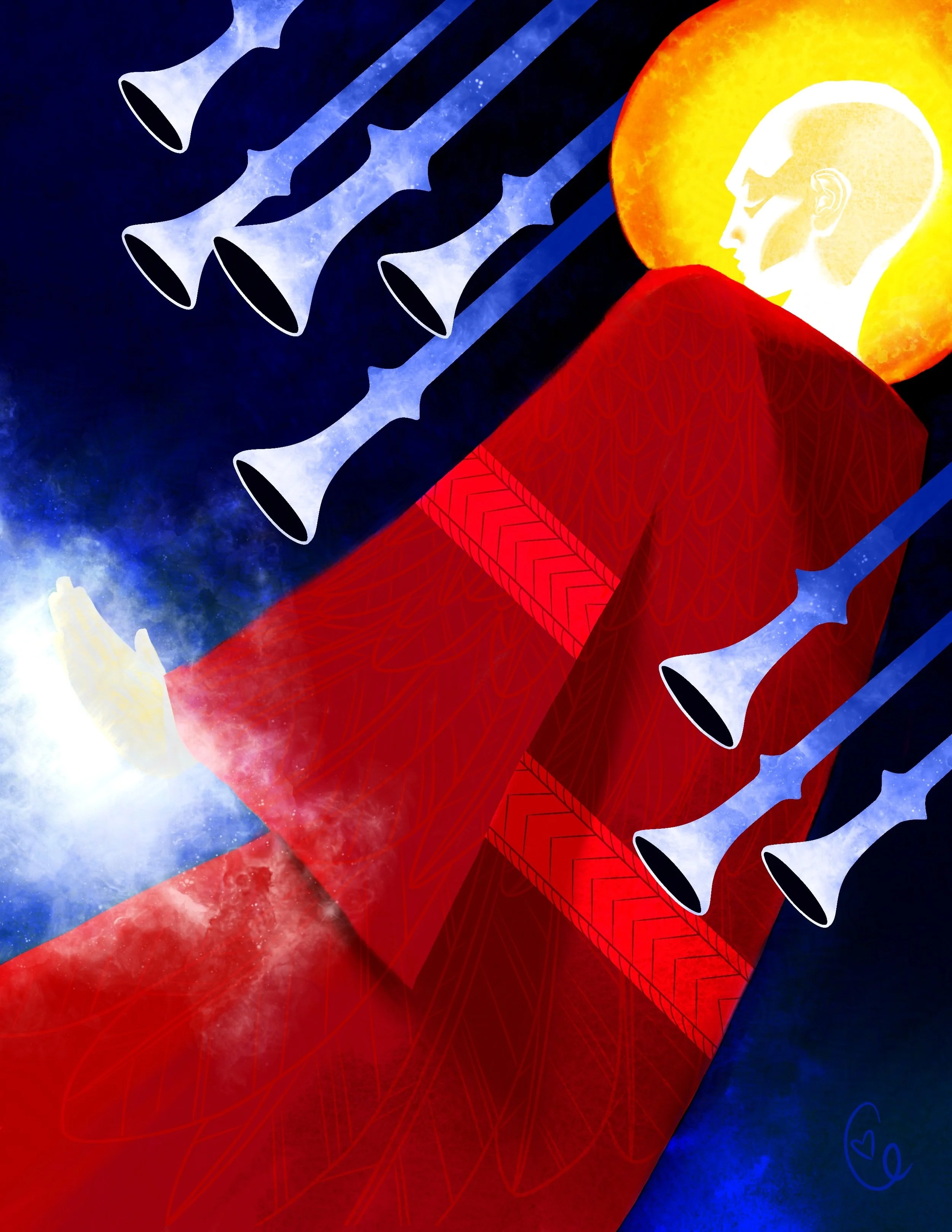 Archangel Gabriel - Procreate, 2024