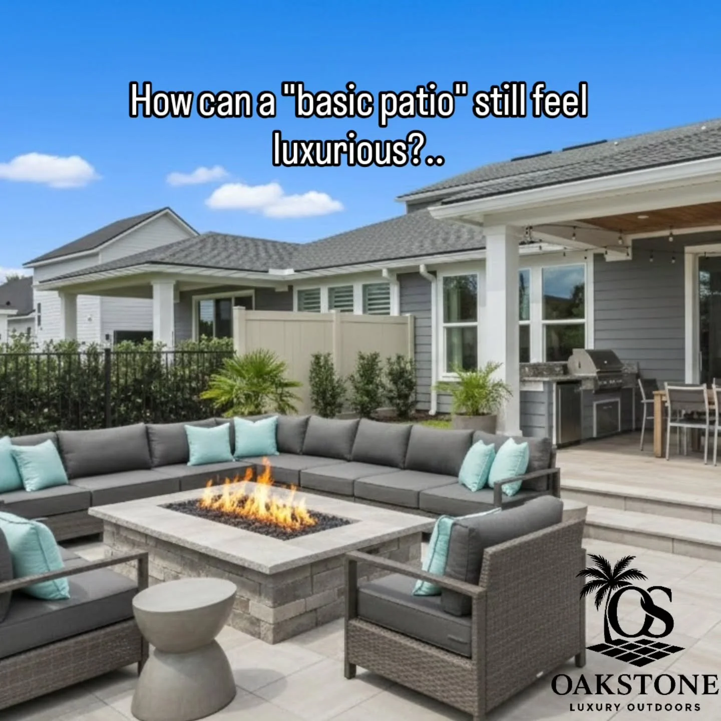 Elevating your backyard doesn&rsquo;t always require a massive footprint. Even a "basic" patio can feel like a high-end retreat when you focus on the details that define luxury. At Oakstone Luxury Outdoors, we believe it&rsquo;s not about h