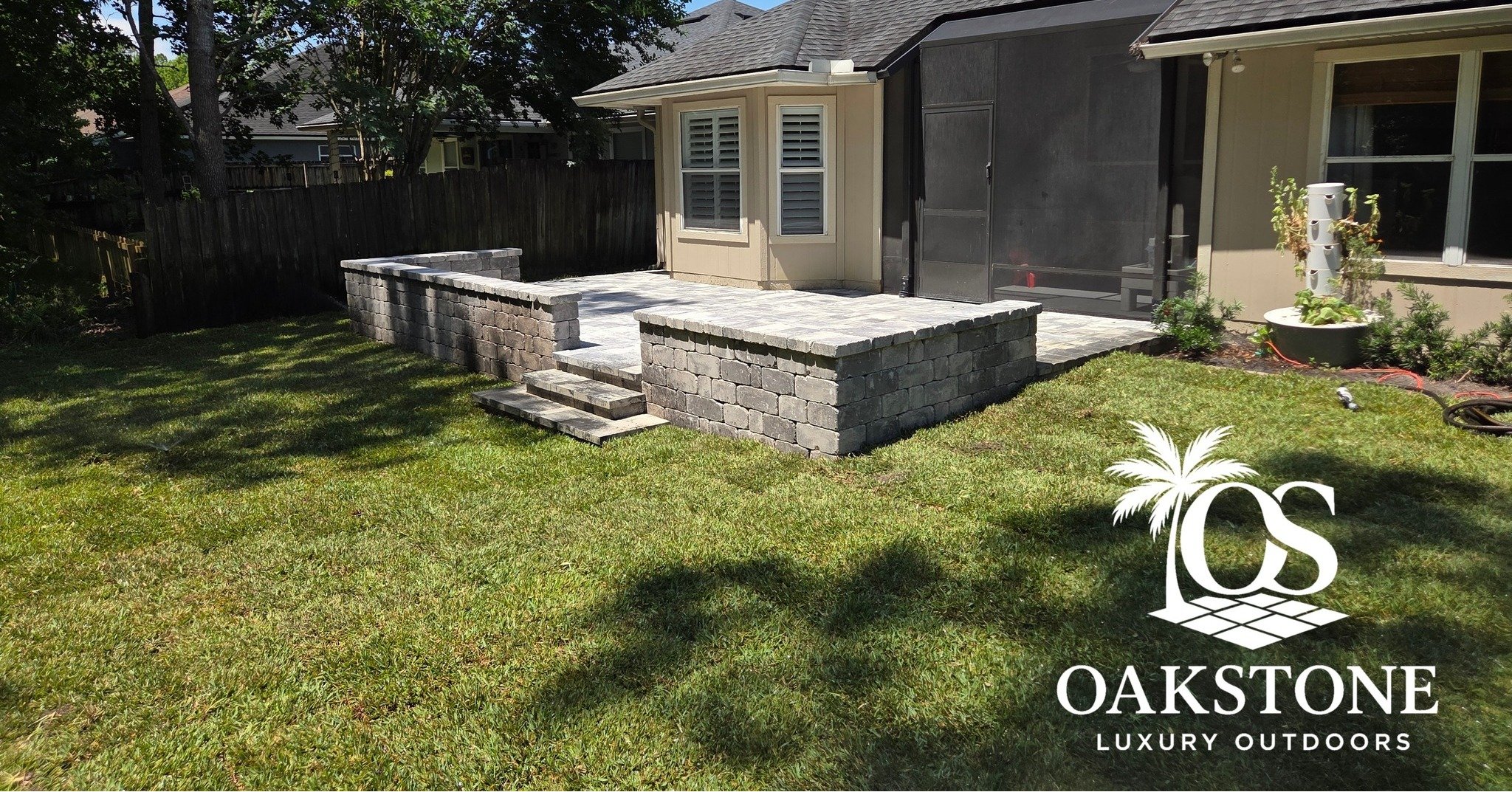 📐 Built exactly as designed. Engineered to elevate.

This stunning backyard transformation in StoneHurst Plantation is the perfect example of turning a steep, unusable yard into a beautiful, functional outdoor space&mdash;from 3D design to final ins