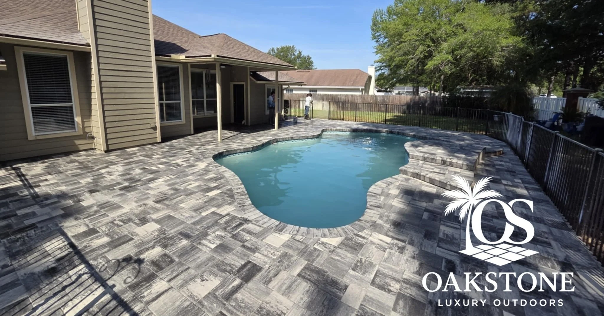 💦 Fresh look, solid foundation.

We recently wrapped up this pool deck remodel in Julington Creek Plantation, and the transformation speaks for itself! The client wanted a clean, modern upgrade without tearing everything out&mdash;so we gave their e