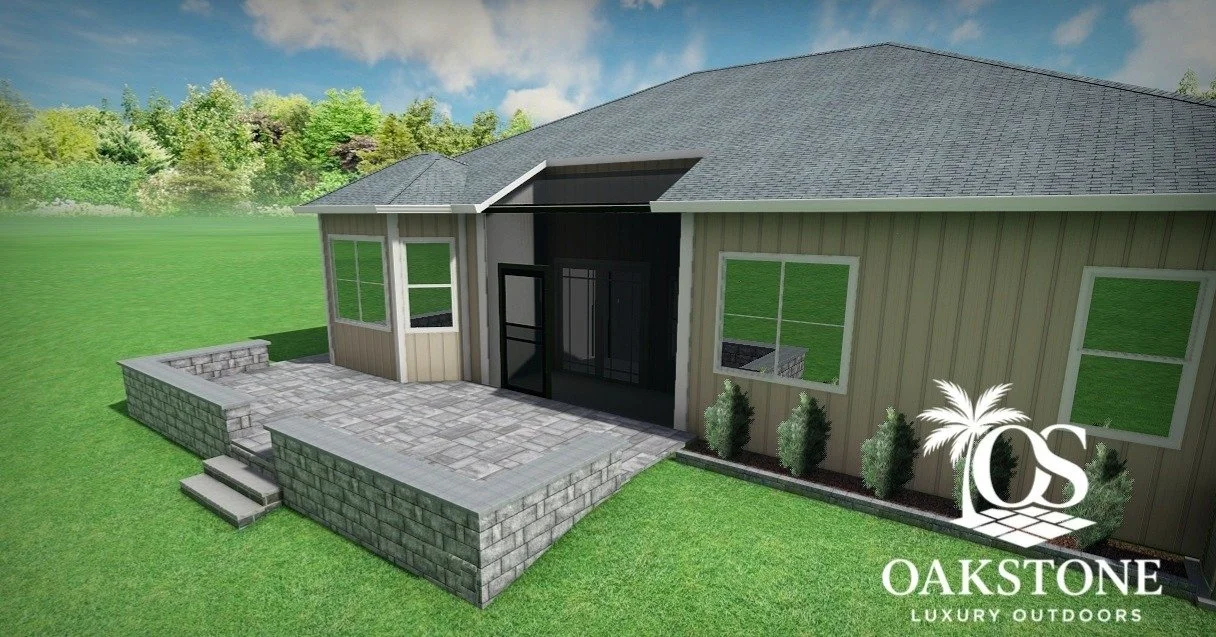 Full Backyard Transformation &ndash; StoneHurst Plantation, St. Johns County
What starts as a slope... becomes a sanctuary.
In the heart of StoneHurst Plantation, we completely reimagined this backyard&mdash;engineering both form and function to crea