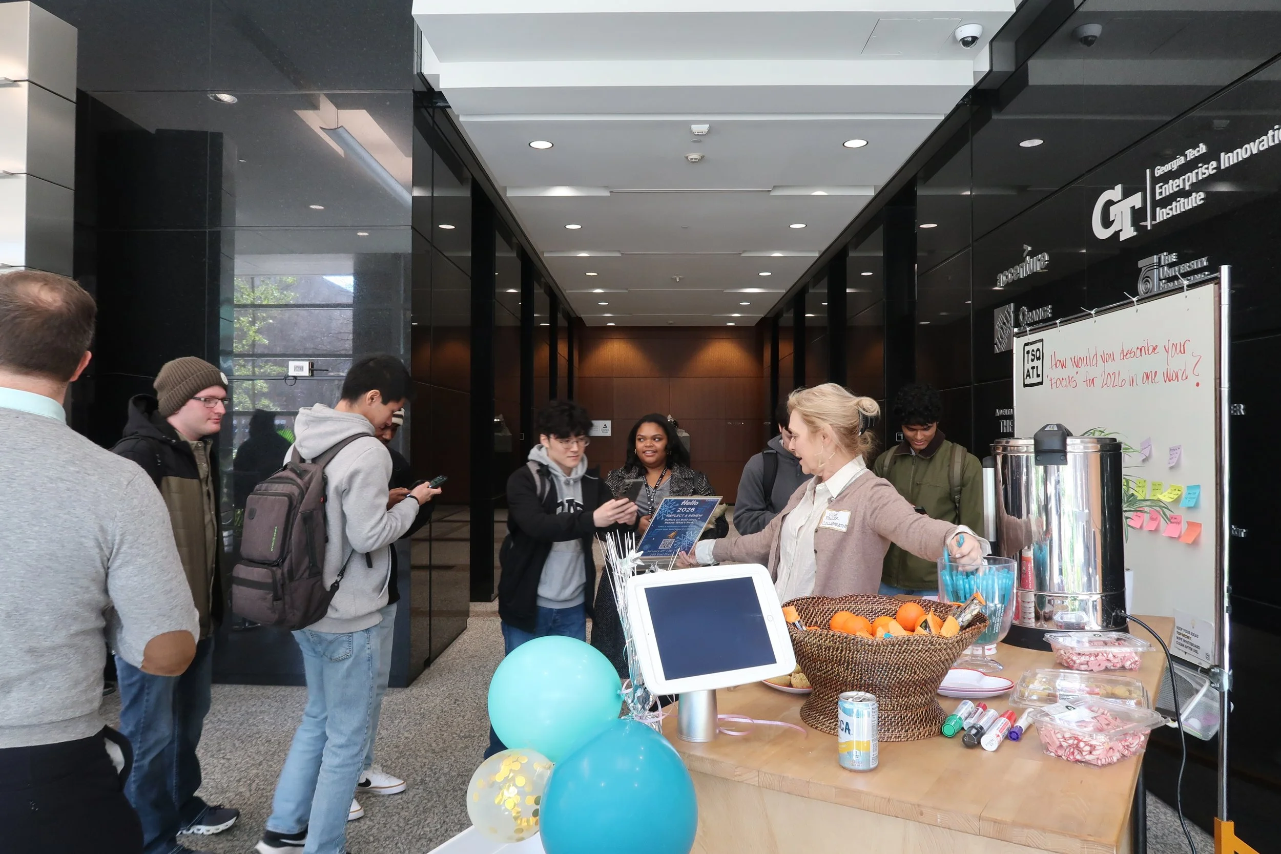 Access events throughout Tech Square