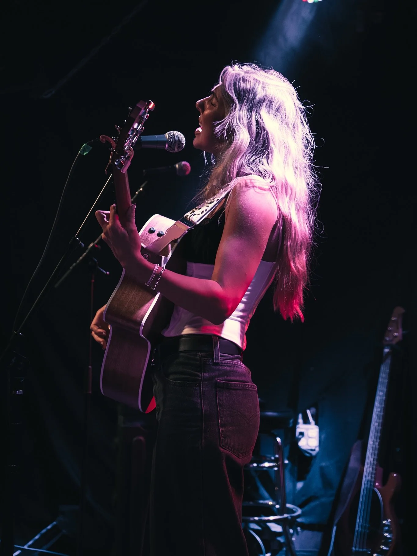 Aurora Sage 10/25/25 Denver, CO 

&bull; @aurora.sage 
&bull; shot for @socialcasonline 
#singersongwriter #musician #music #passion #concert #concertphotography #concertvideo #memories #instamusic #liveconcert #livemusicphotography #livemusic #denve