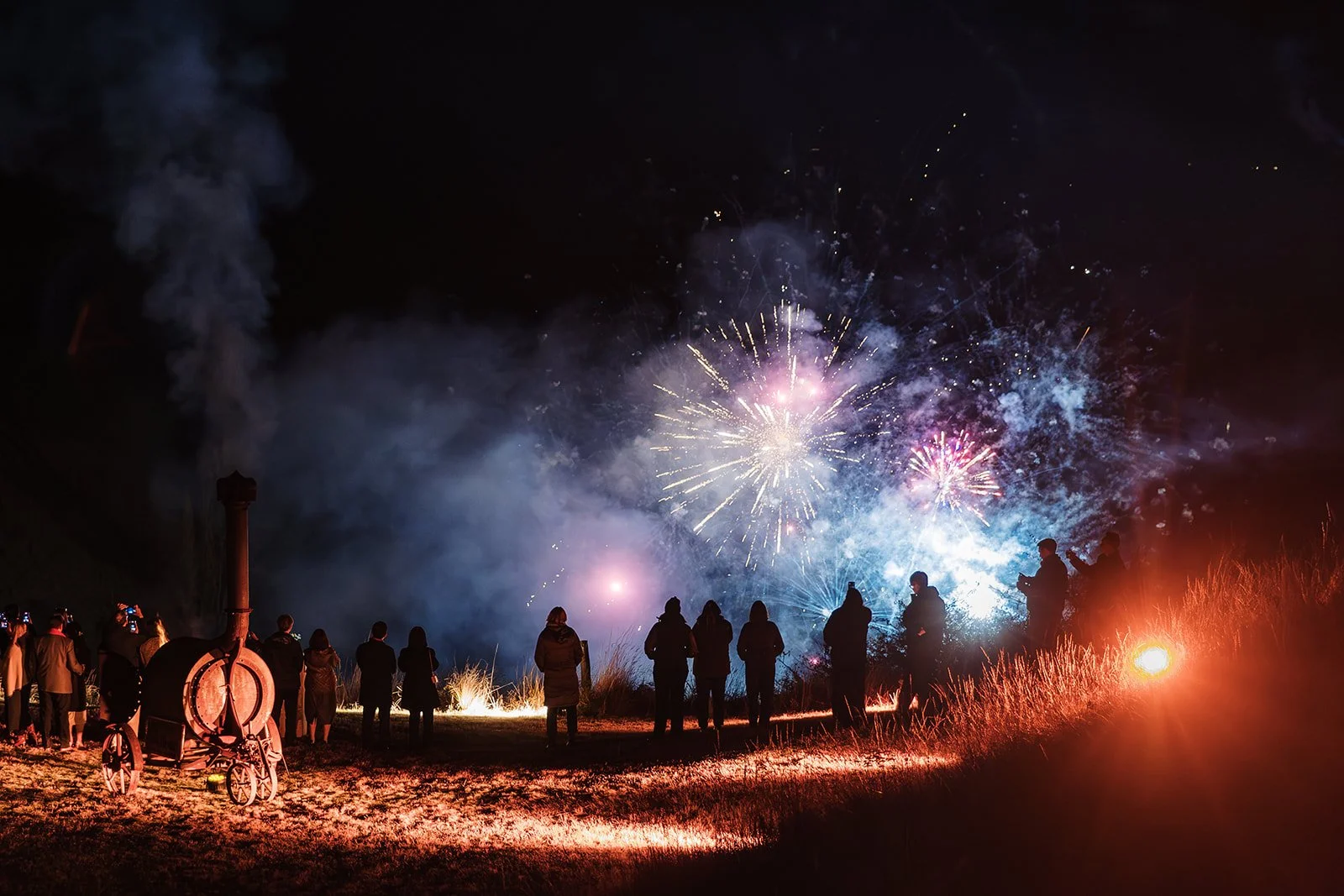 Fire works delivered by Roam DMC at NZ High Country in Queenstown New Zealand for a Singapore Incentive Event