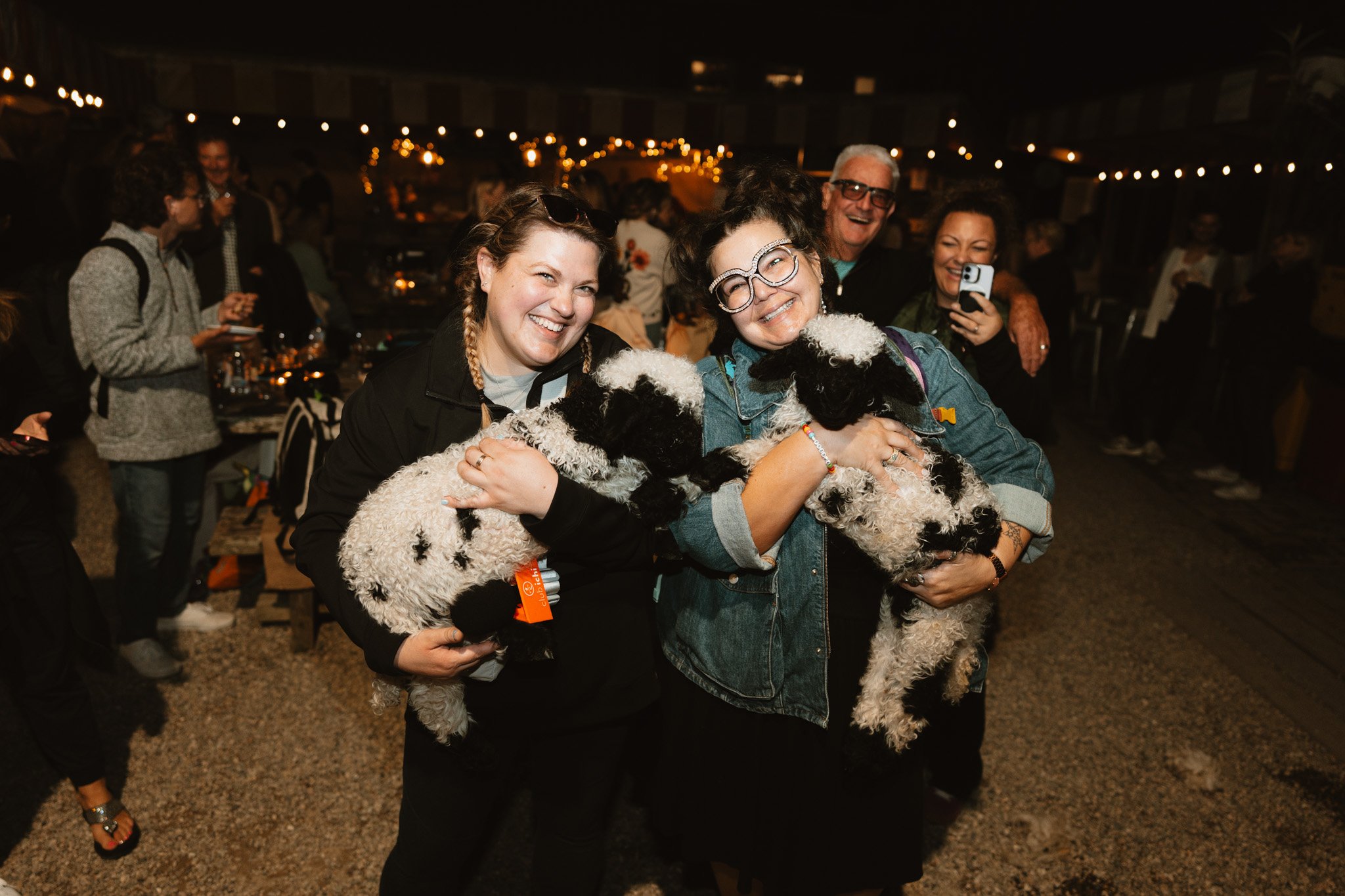 Two North American guests holding Roam organised surprise during Incentive event in Auckland Queenstown