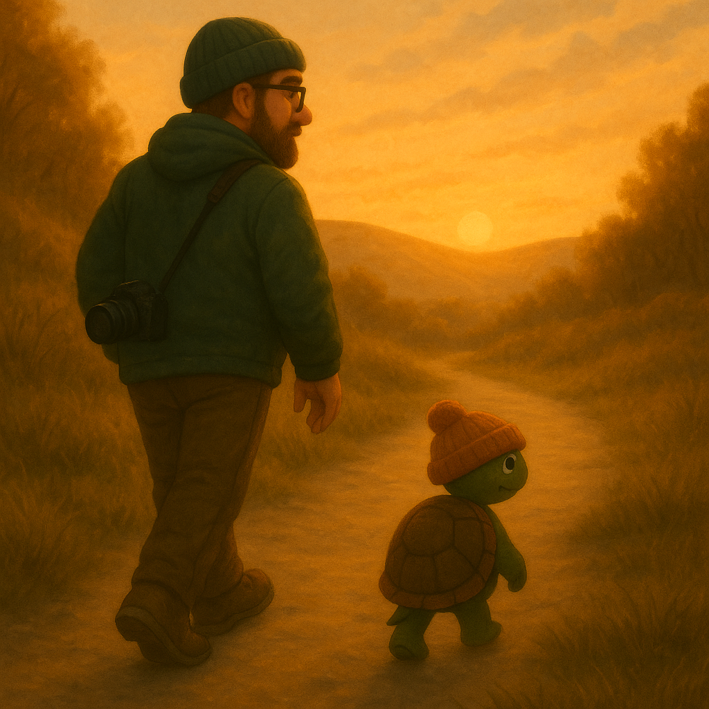 Golden Hour and the Art of Slow Hiking