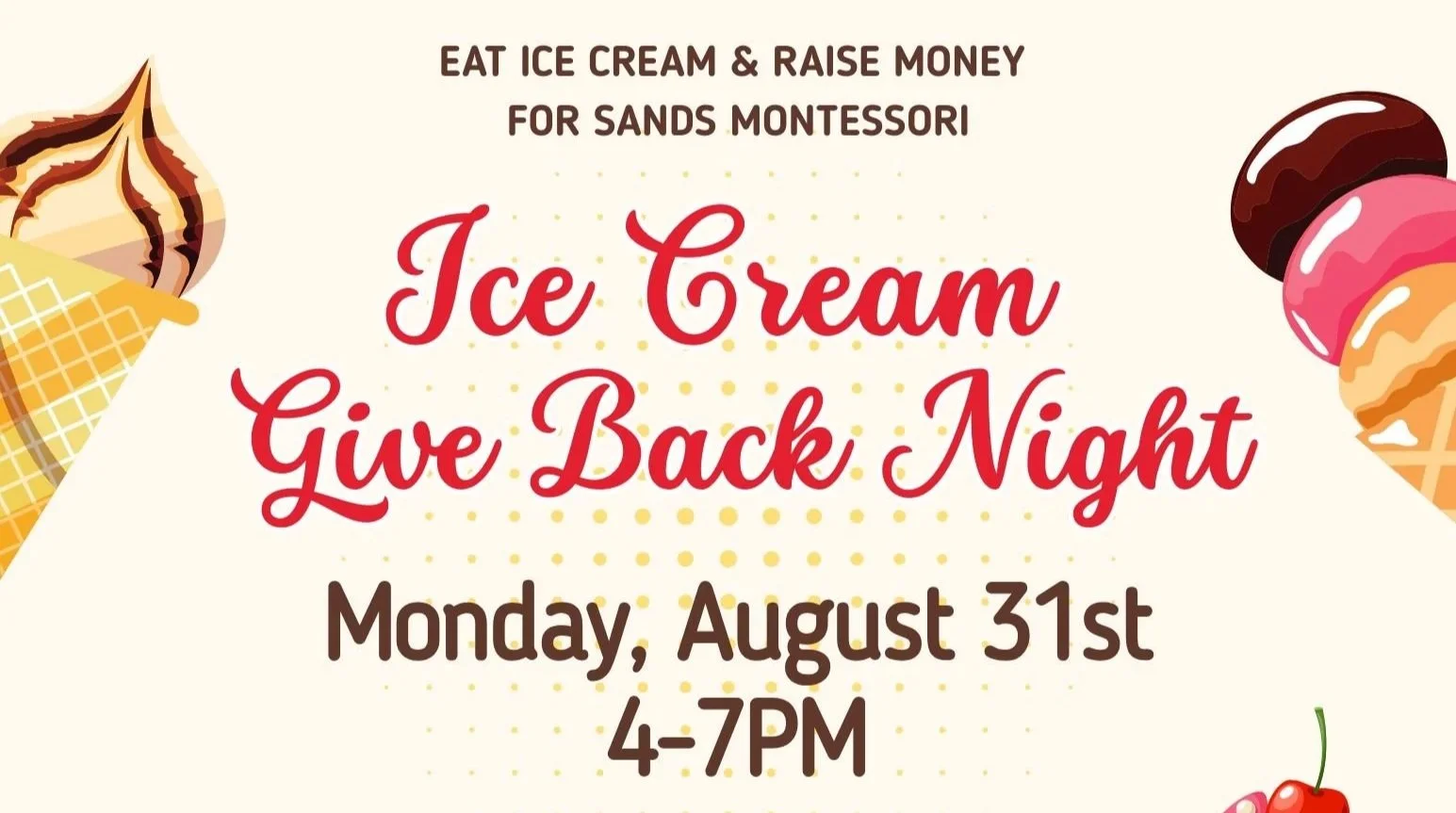 SMPO Fundraiser at Jeni’s Ice Cream!