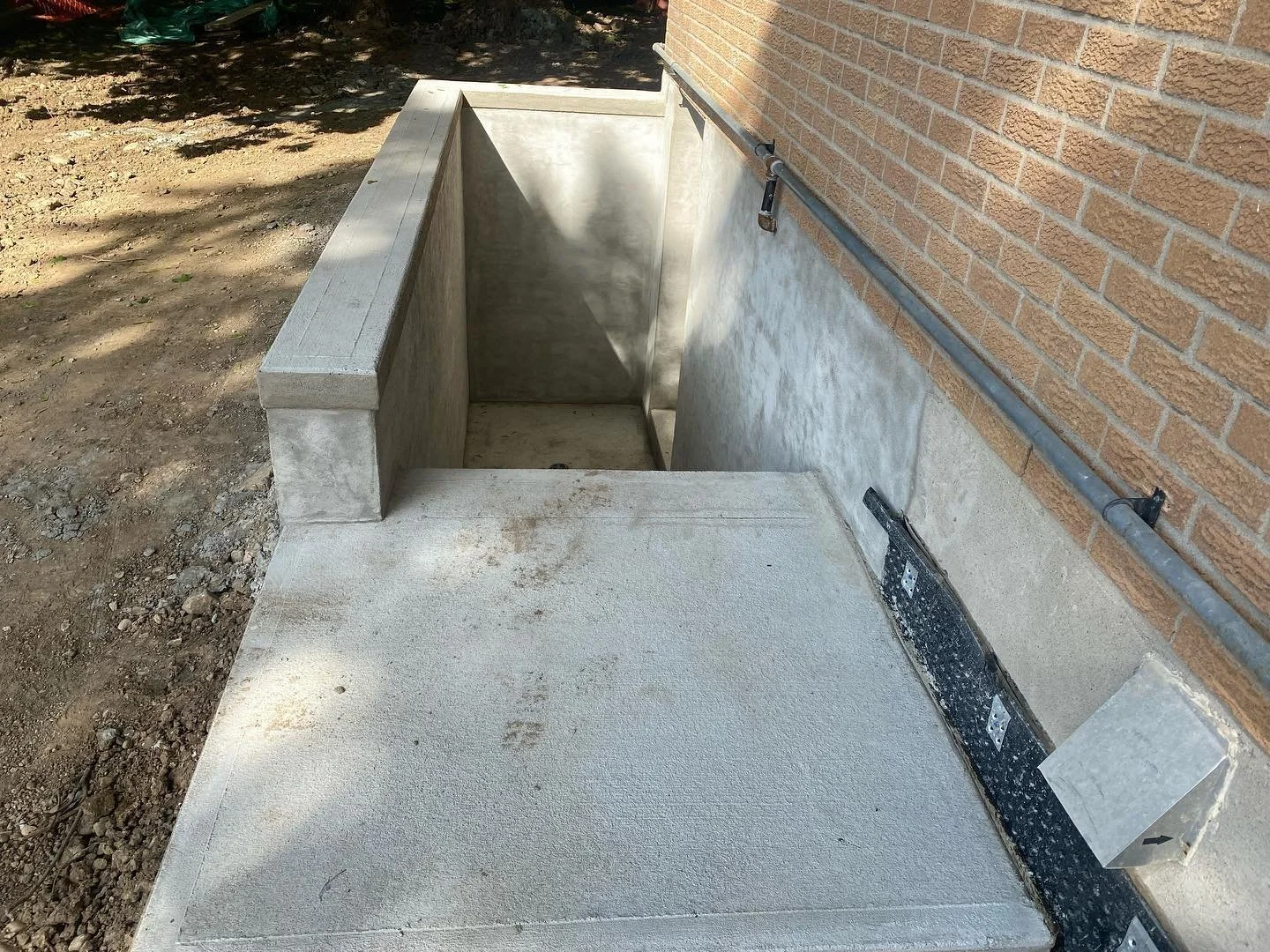 Foundation repair with a walk out we completed a few months  ago in grandvalley.