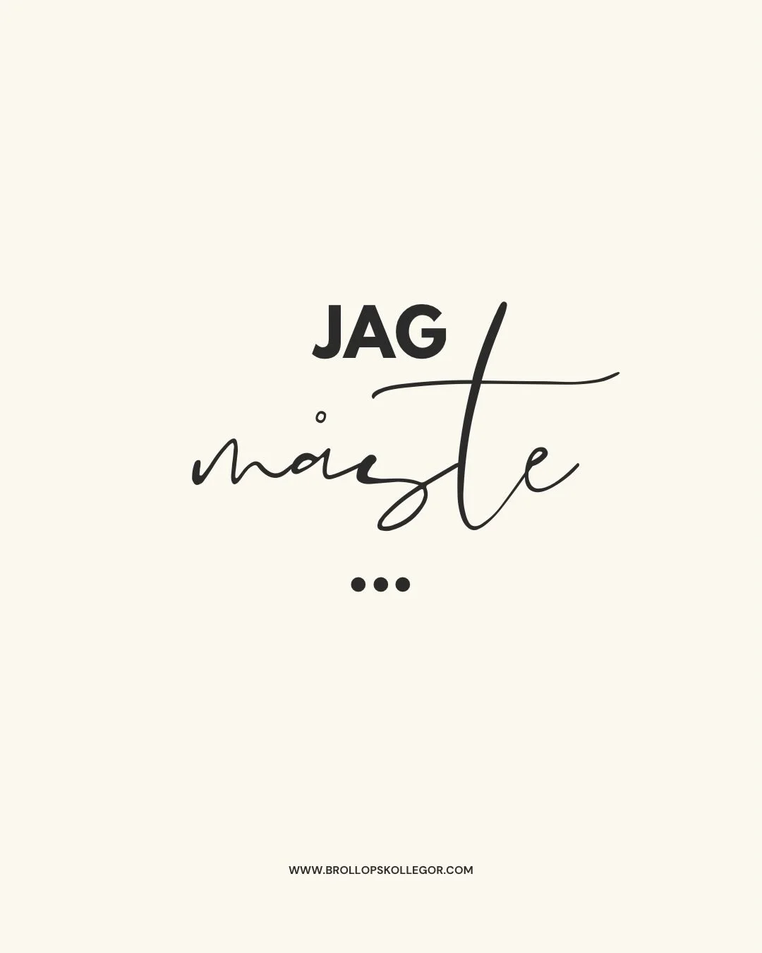 Det &auml;r l&auml;tt att tappa bort sig i allt man &ldquo;borde&rdquo; g&ouml;ra. Men l&aring;t inte yttre brus distrahera din inre talang och kompass.

Vad &auml;r det du faktiskt vill g&ouml;ra? Ber&auml;tta g&auml;rna! 👇