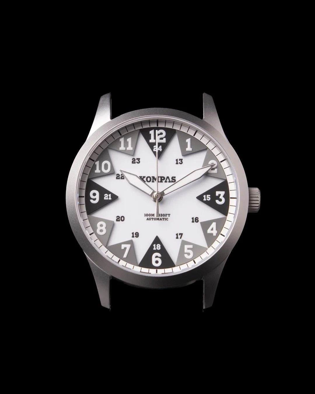 Precision in every dimension.
39mm case. 46.5mm lug to lug. 10.4mm thickness. 20mm lug width. Balanced for clarity, comfort, and performance on the wrist.

Engineered proportions. Built for exploration.

#KompasWatches #WatchSpecs #ToolWatch #WatchDe