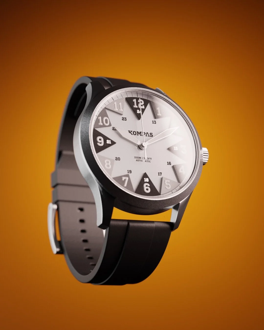 Carved for the extremes.
Engineered for clarity.

The North doesn&rsquo;t follow time. It structures it.

At its core, the performance layer dial expands into full view
a system built on triangular precision, where every marker carries intent
five mi