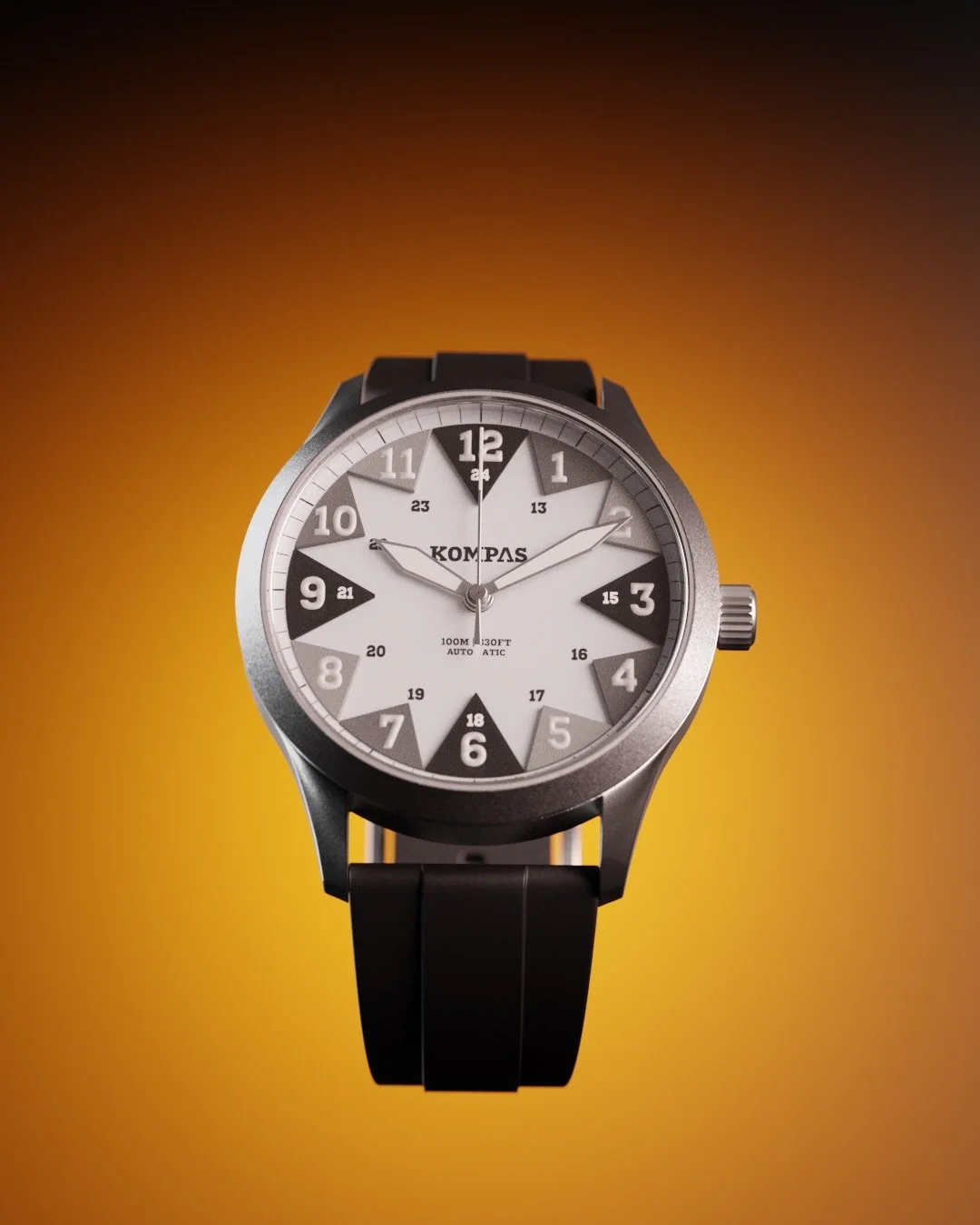 Not just a dial. A system taken apart.

Every layer has a job.
Every triangle is placed with intent.
No decoration. No filler. Just function, engineered.

This is the KOMPAS performance layer dial.
Built piece by piece so time is read instantly, not 