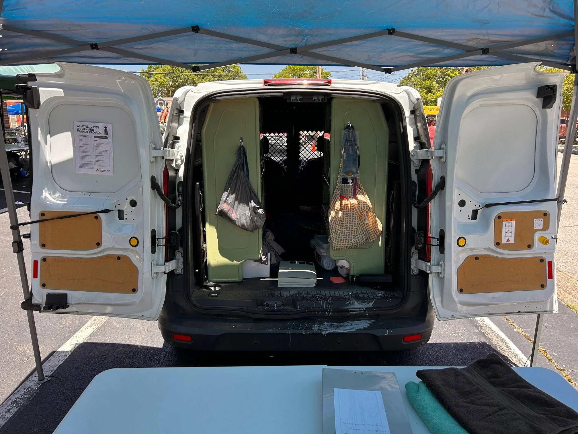 Mobile Clinic at Doing What We Can Homeless Outreach