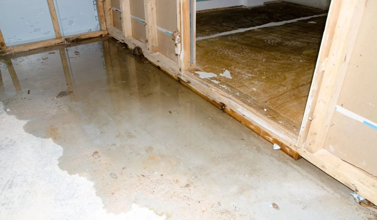 Basement water damage caused by sump pump or sewer backup